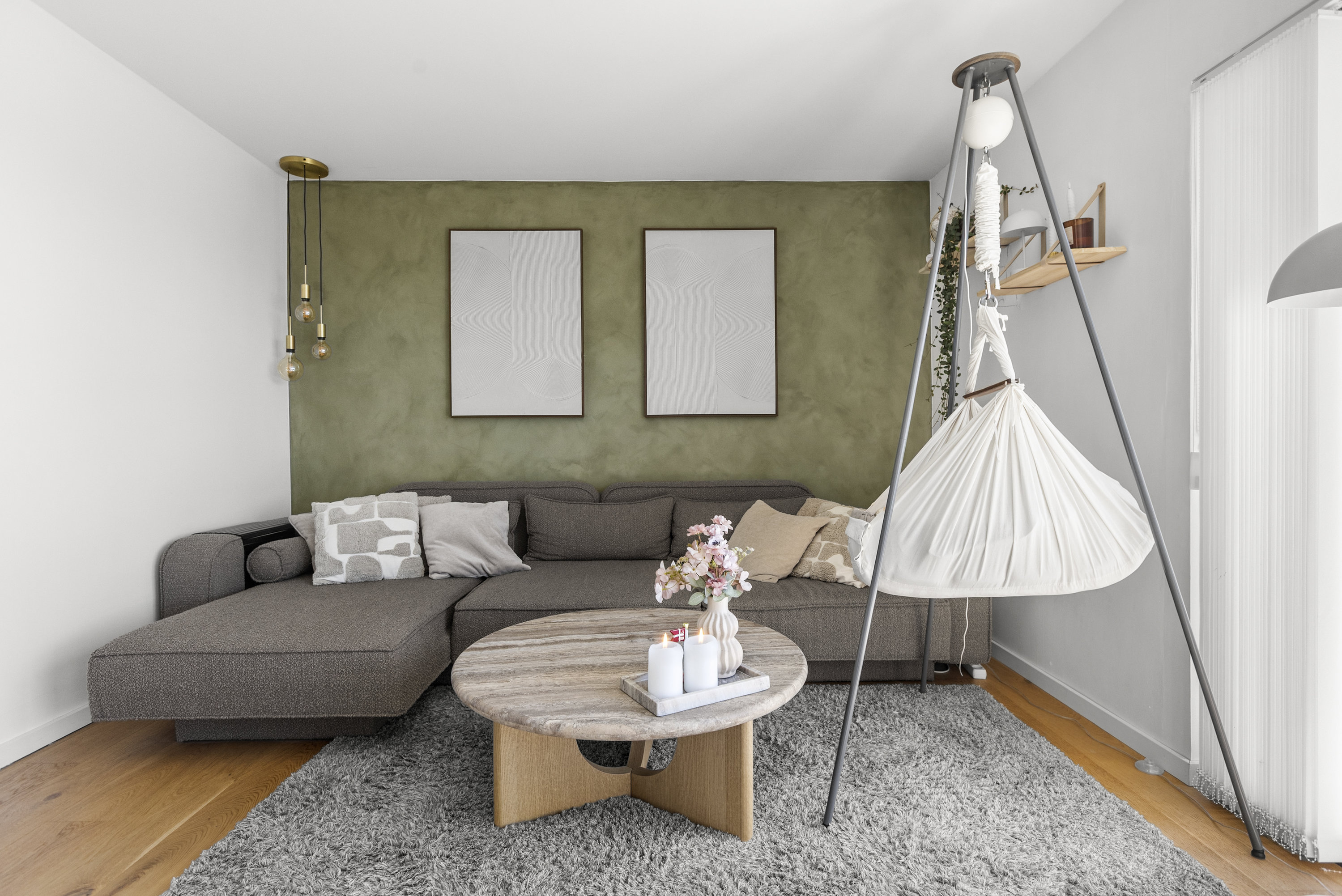 Fremhævet stue billede i fuldskærmstilstand. Billede af Granbakken 14, 4400 Kalundborg