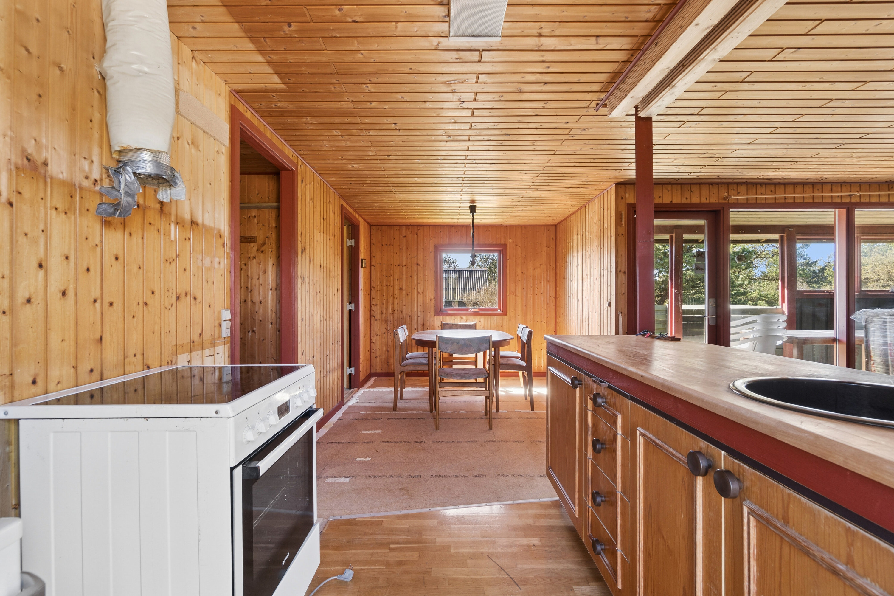 Fremhævet køkken billede i fuldskærmstilstand. Billede af Sletningen 1, Klitmøller, 7700 Thisted