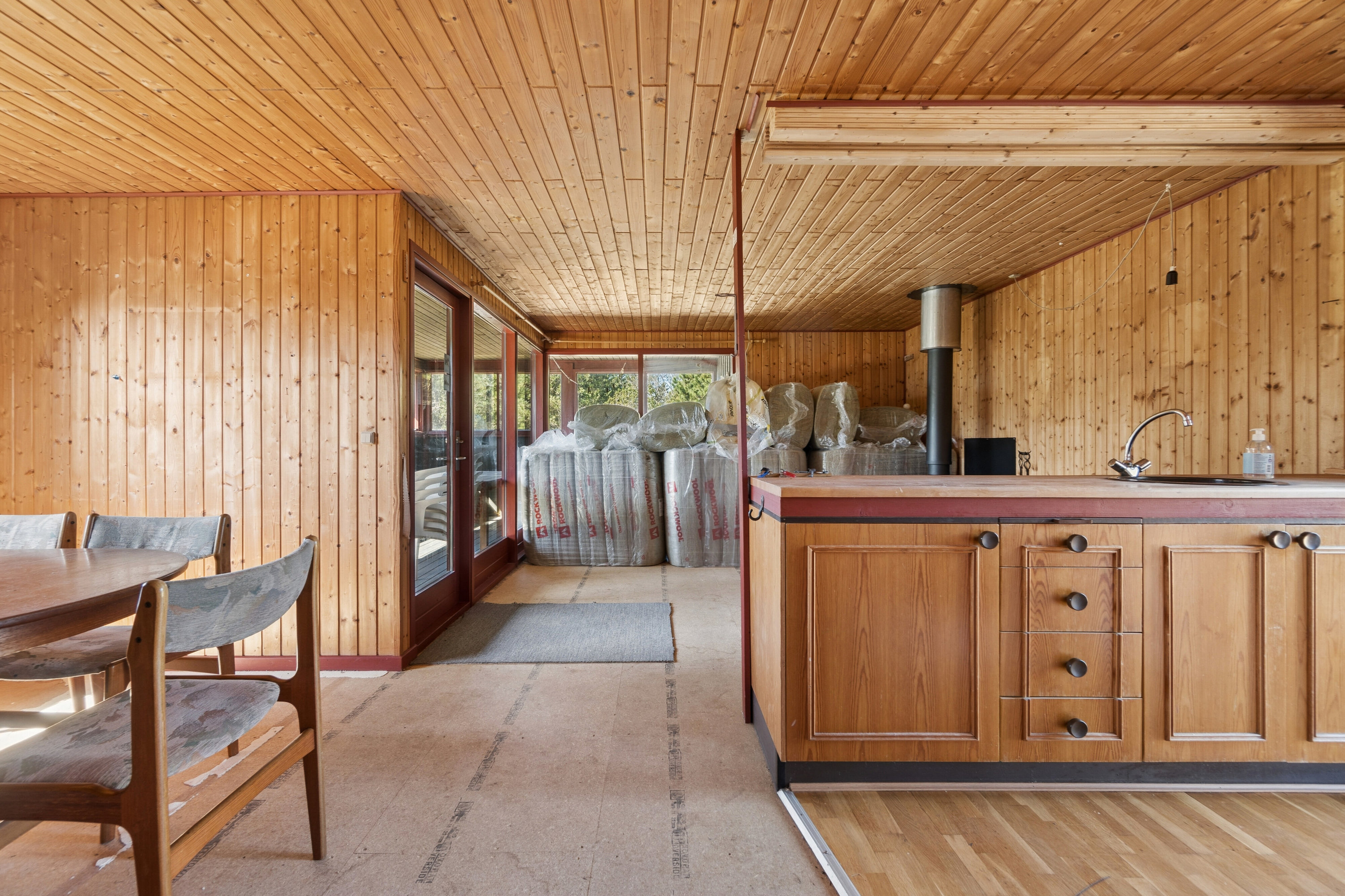 Fremhævet spisestue billede i fuldskærmstilstand. Billede af Sletningen 1, Klitmøller, 7700 Thisted