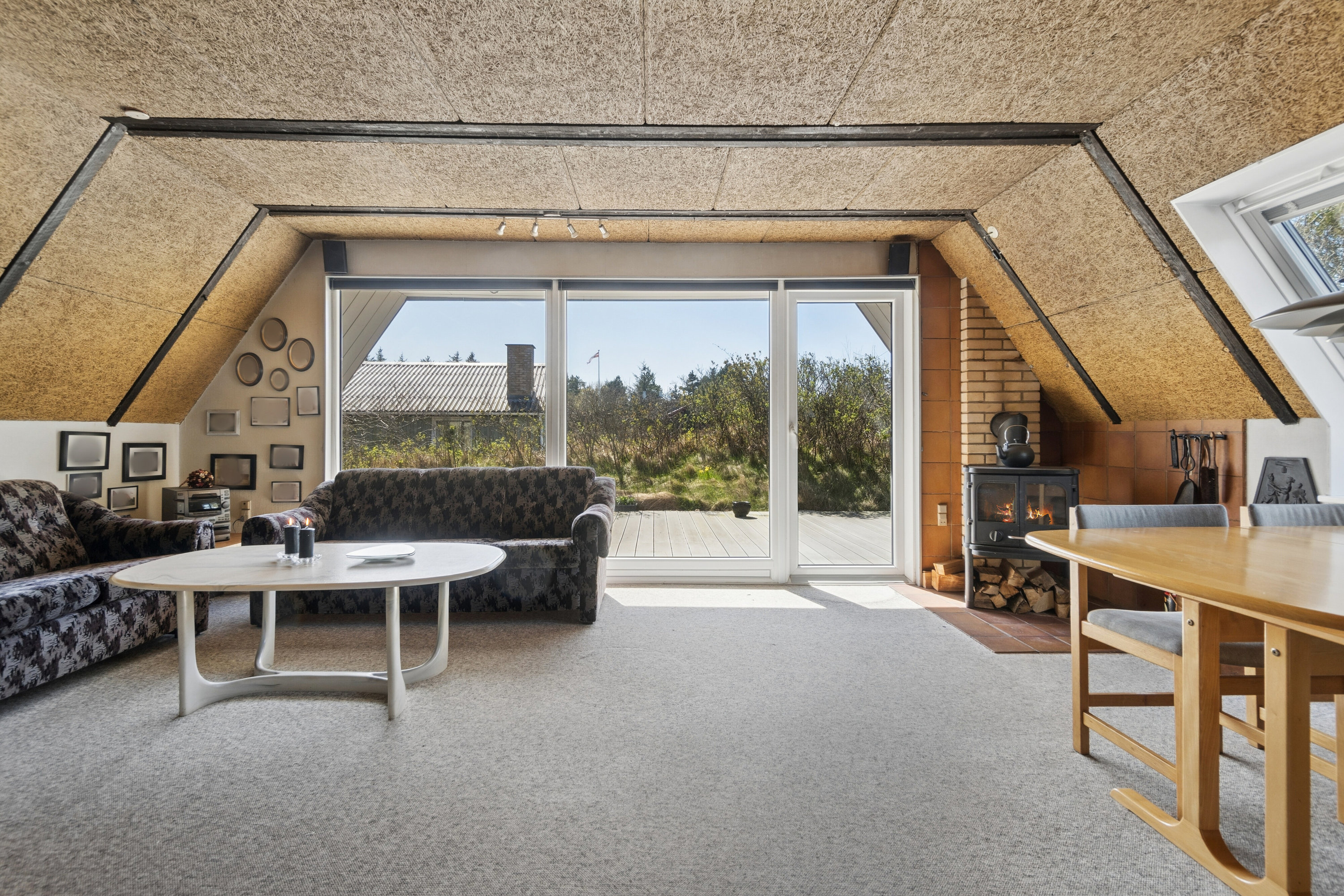 Fremhævet stue billede i fuldskærmstilstand. Billede af Pighvarvej 18, Vorupør, 7700 Thisted