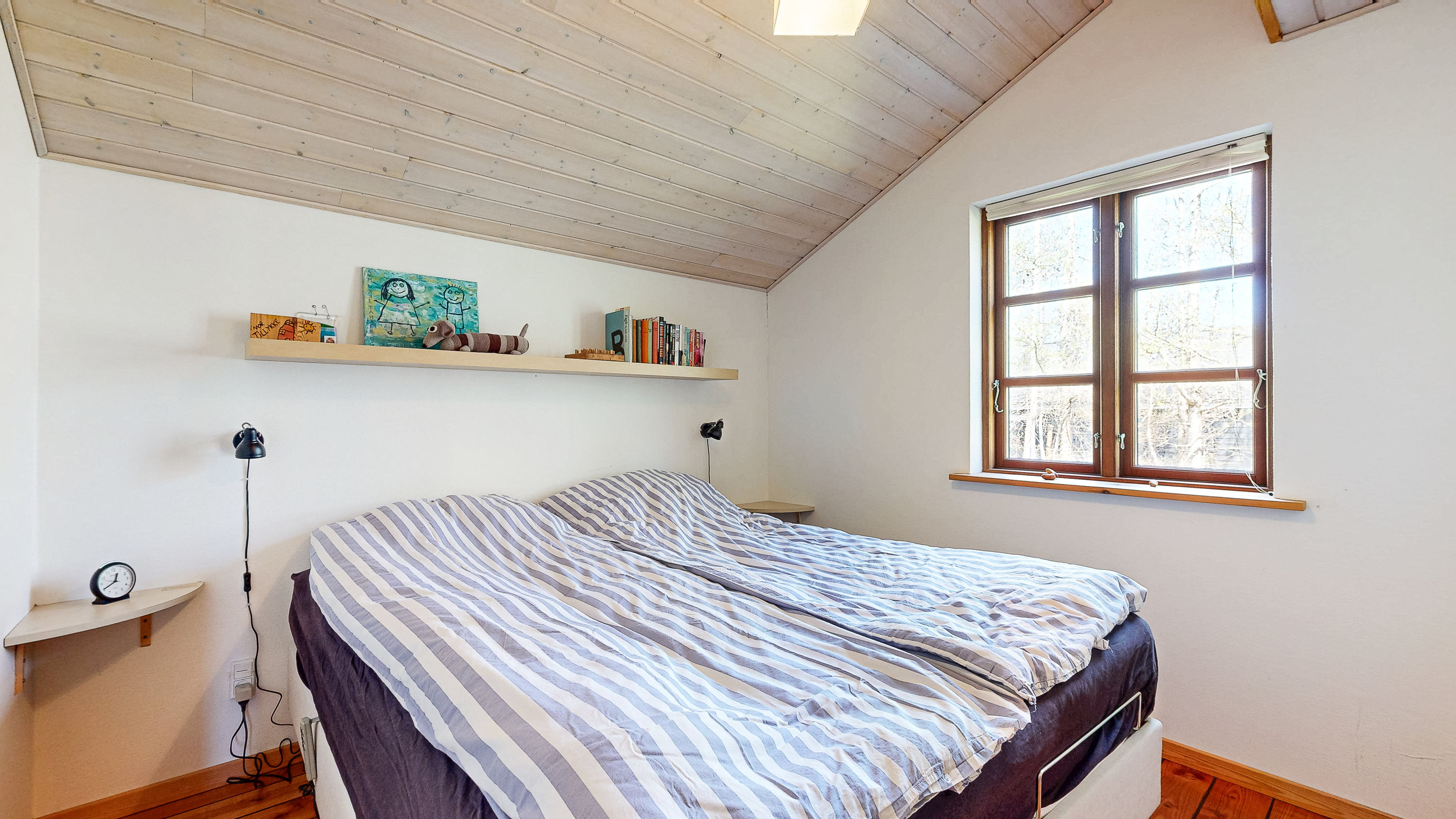 Fremhævet soveværelse billede i fuldskærmstilstand. Billede af Jelsevej 443, Lundø, 7840 Højslev