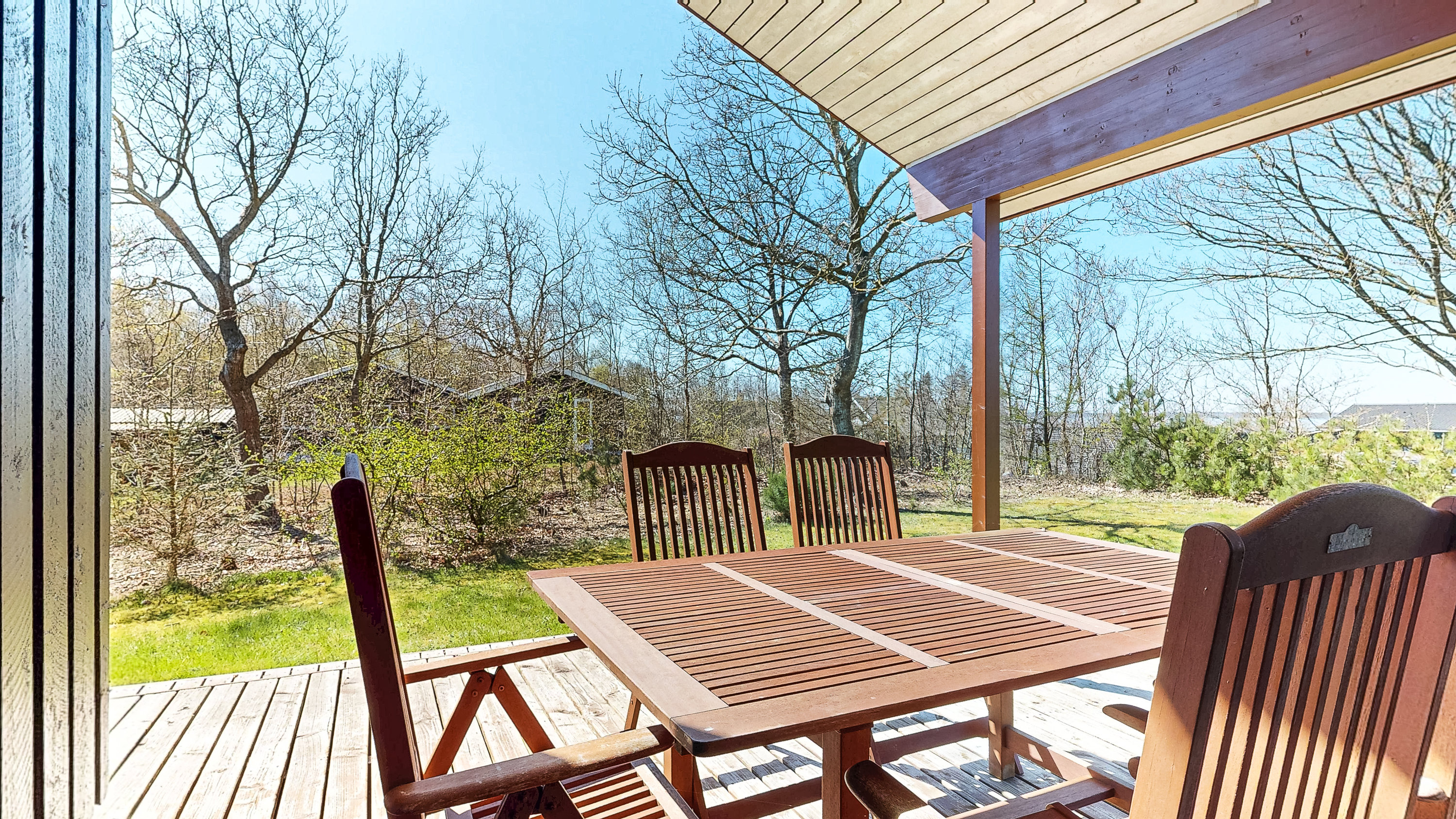 Fremhævet terrasse billede i fuldskærmstilstand. Billede af Jelsevej 443, Lundø, 7840 Højslev