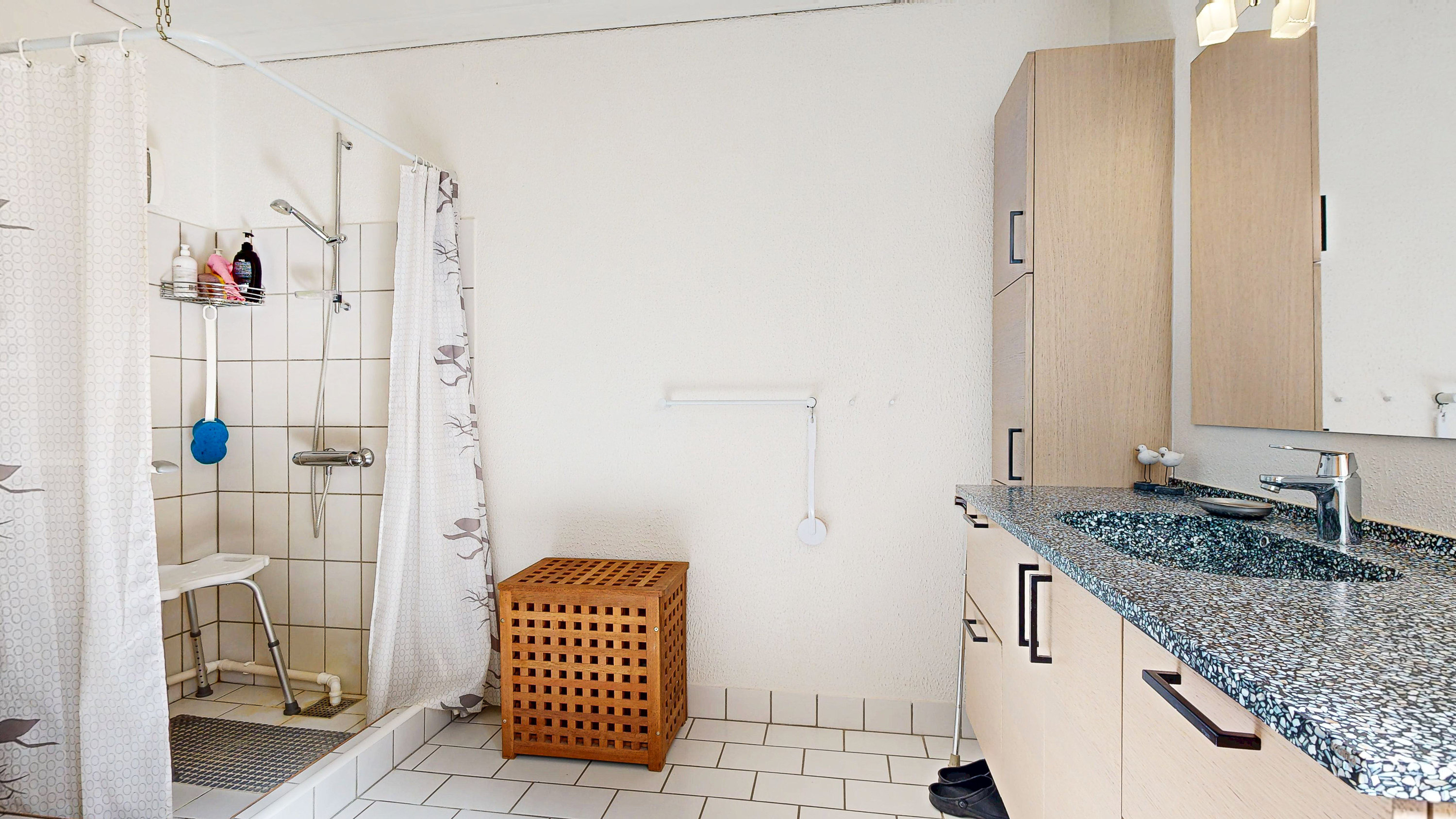 Fremhævet badeværelse billede i fuldskærmstilstand. Billede af Odinvej 9, 7850 Stoholm Jyll