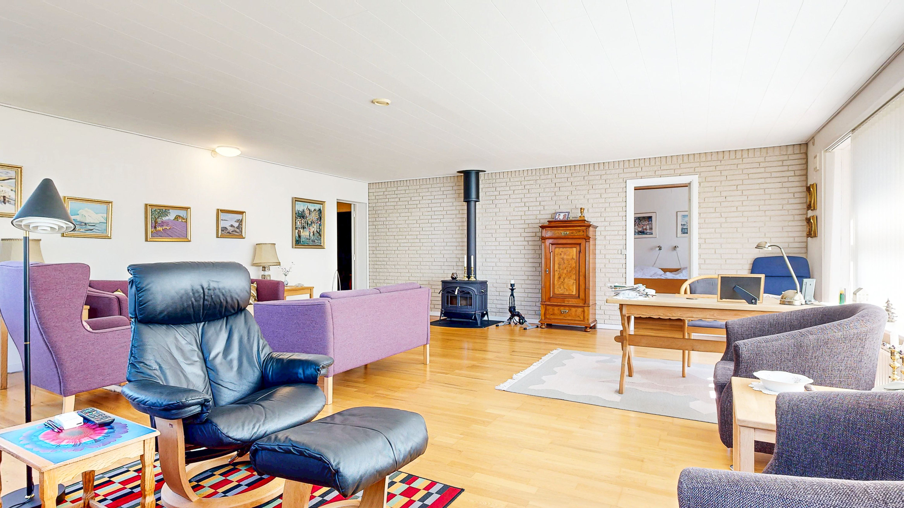 Miniaturebillede 2: stue. Billede af Odinvej 9, 7850 Stoholm Jyll