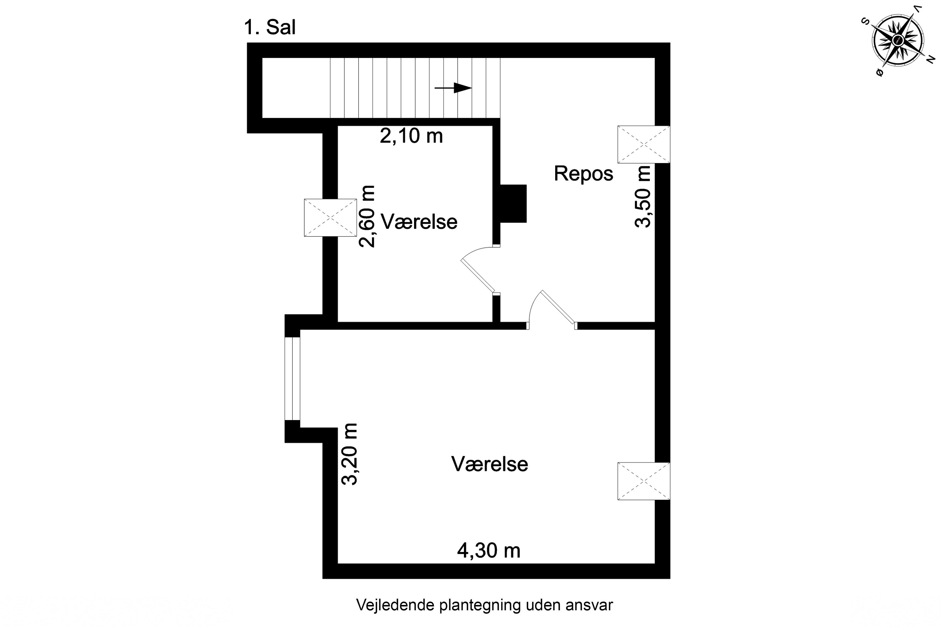 Plantegninger billede af Østergade 8, Ærøskøbing, 5970 Ærøskøbing