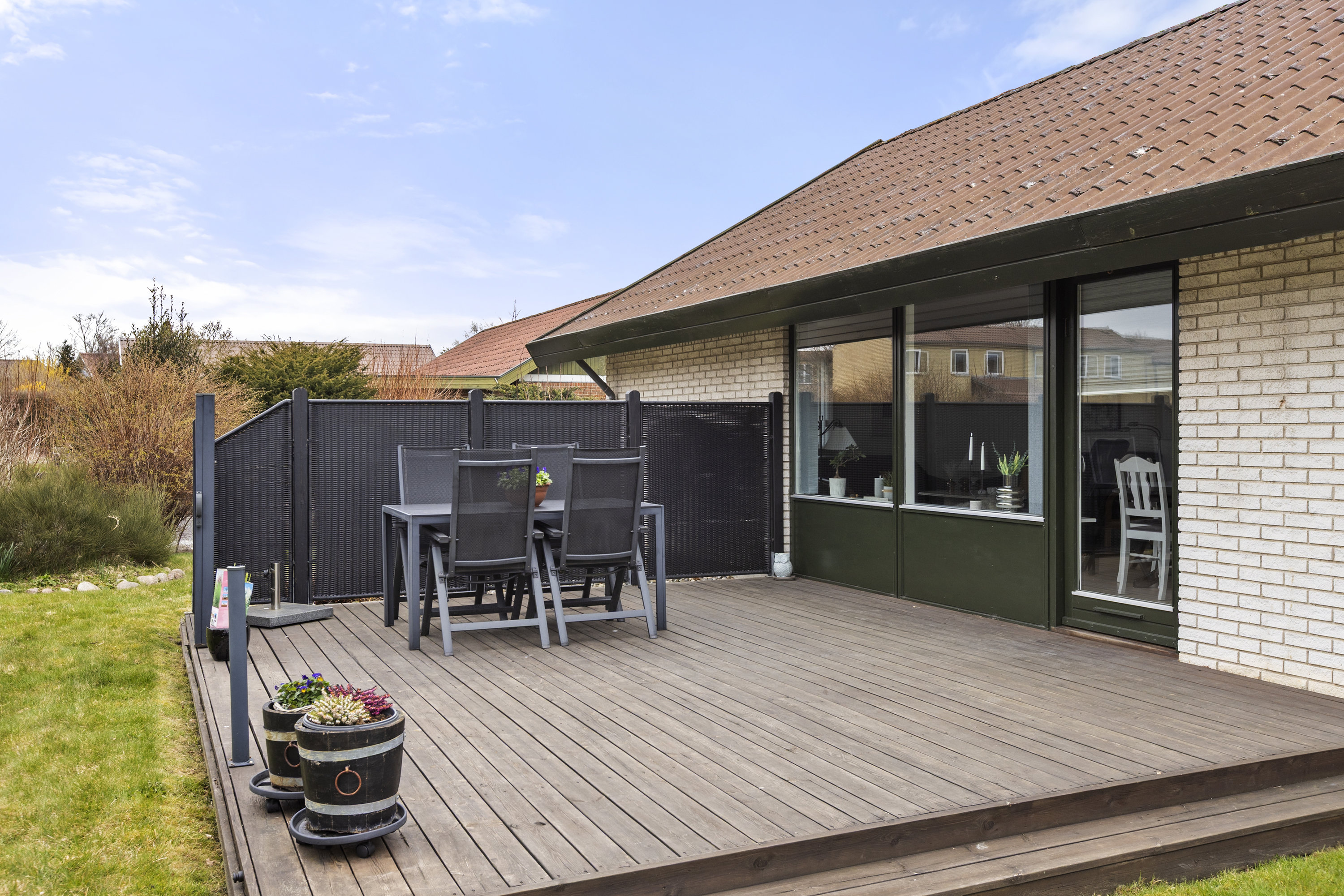 Fremhævet terrasse billede i fuldskærmstilstand. Billede af Kristoffersvej 129, 4100 Ringsted