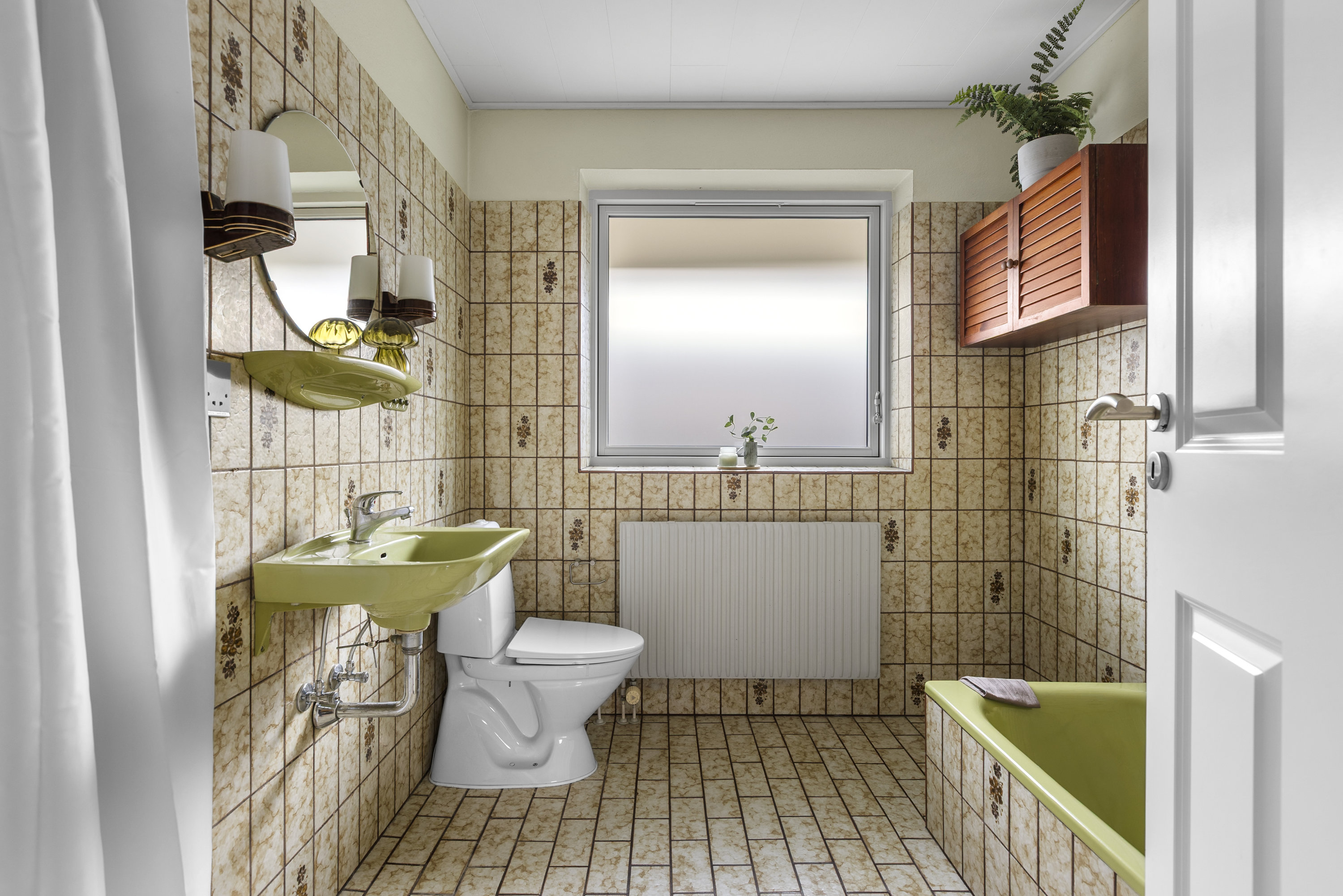 Fremhævet badeværelse billede i fuldskærmstilstand. Billede af Kristoffersvej 129, 4100 Ringsted