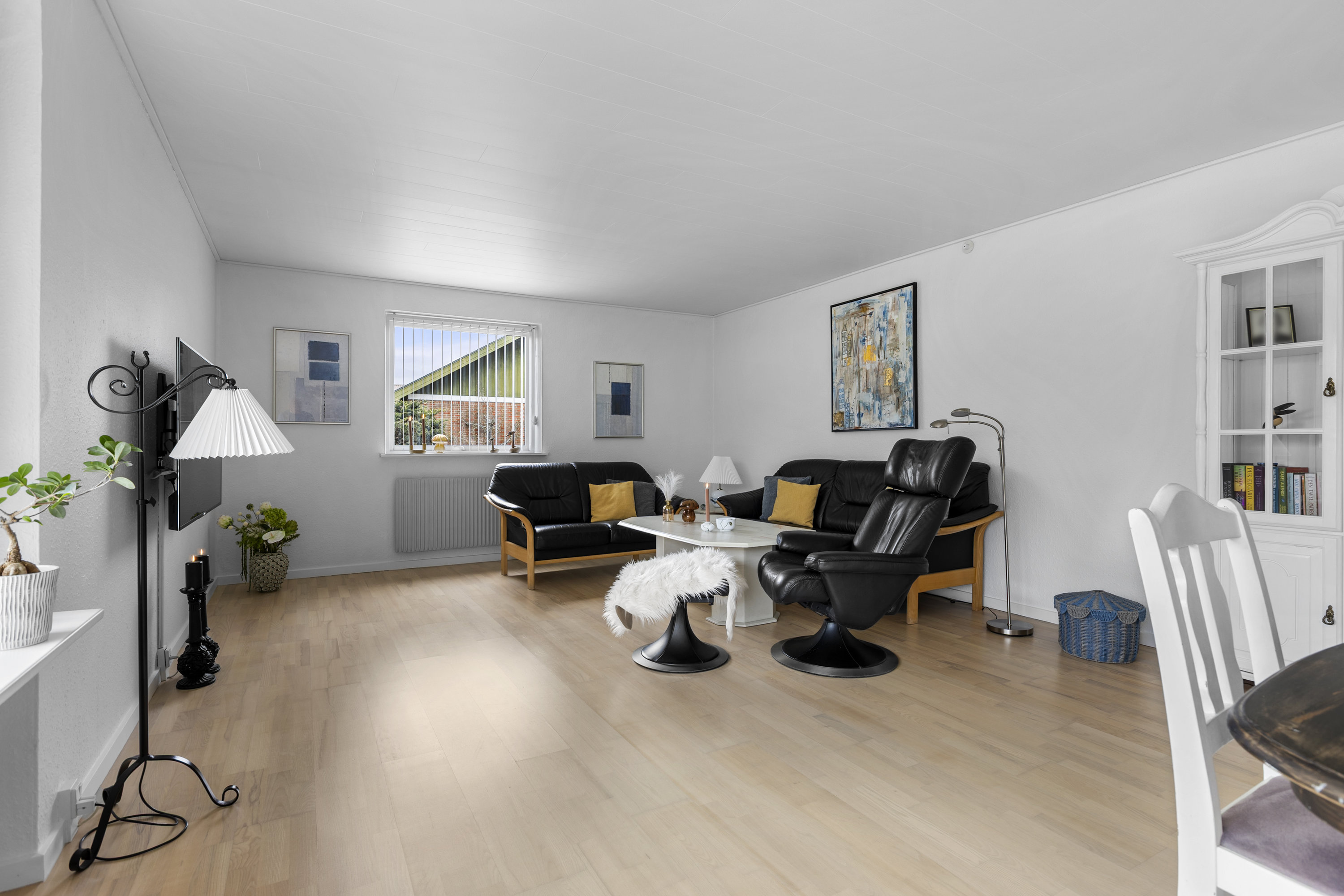 Fremhævet stue billede i fuldskærmstilstand. Billede af Kristoffersvej 129, 4100 Ringsted