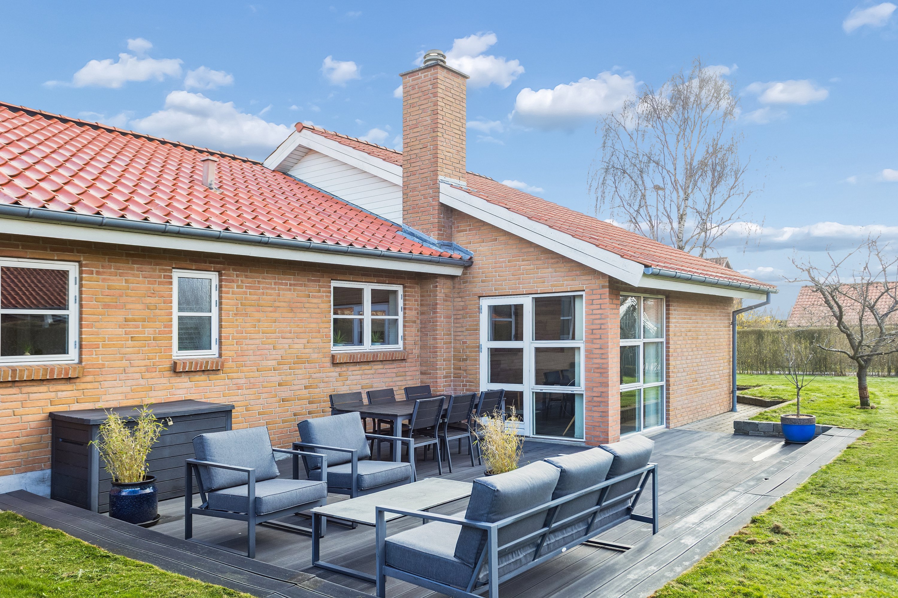 Miniaturebillede 2: terrasse. Billede af P.S. Krøyers Vej 1, 7500 Holstebro