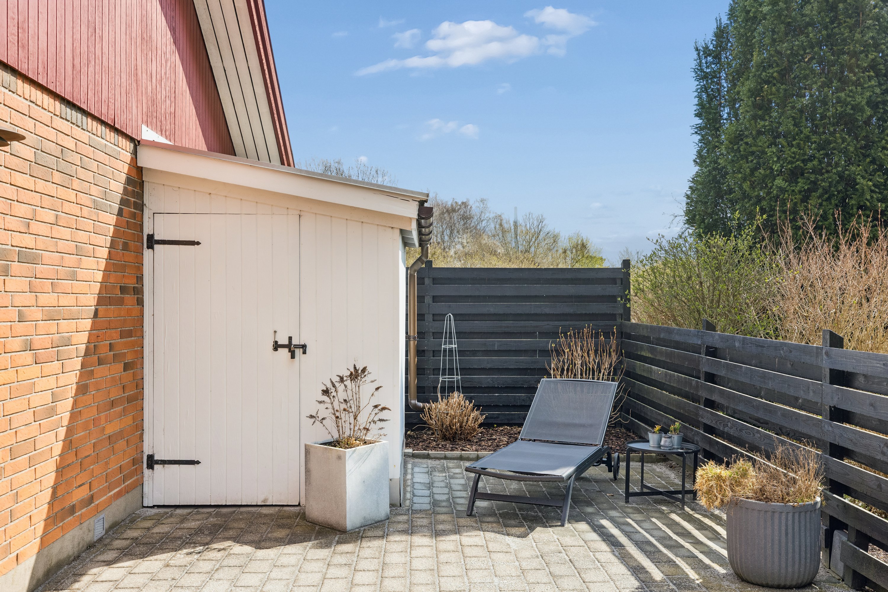 Fremhævet terrasse billede i fuldskærmstilstand. Billede af Lille Rugbjerg Vej 85, Anderup, 5270 Odense N