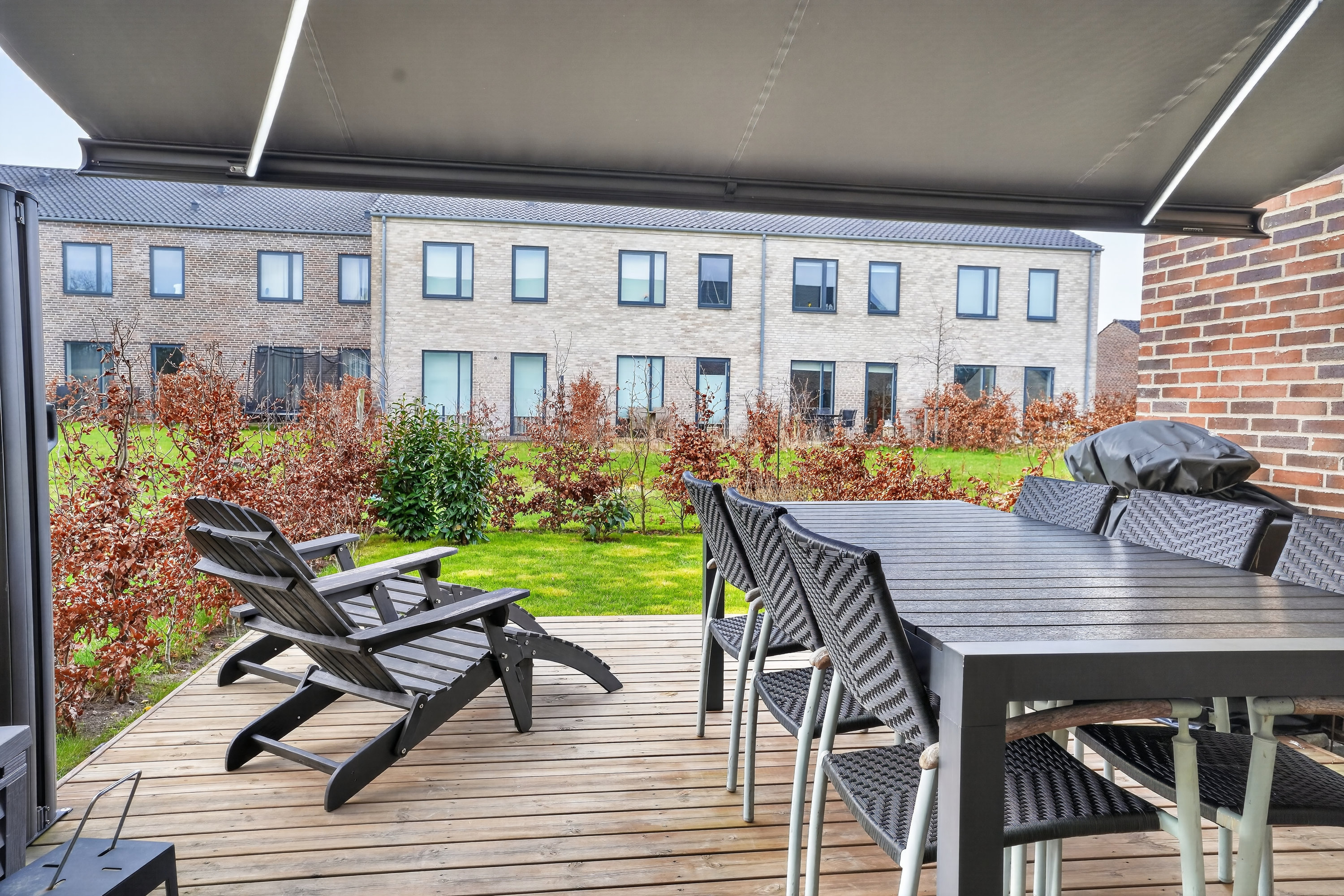 Fremhævet terrasse billede i fuldskærmstilstand. Billede af Cirkelbuen 95, 3400 Hillerød