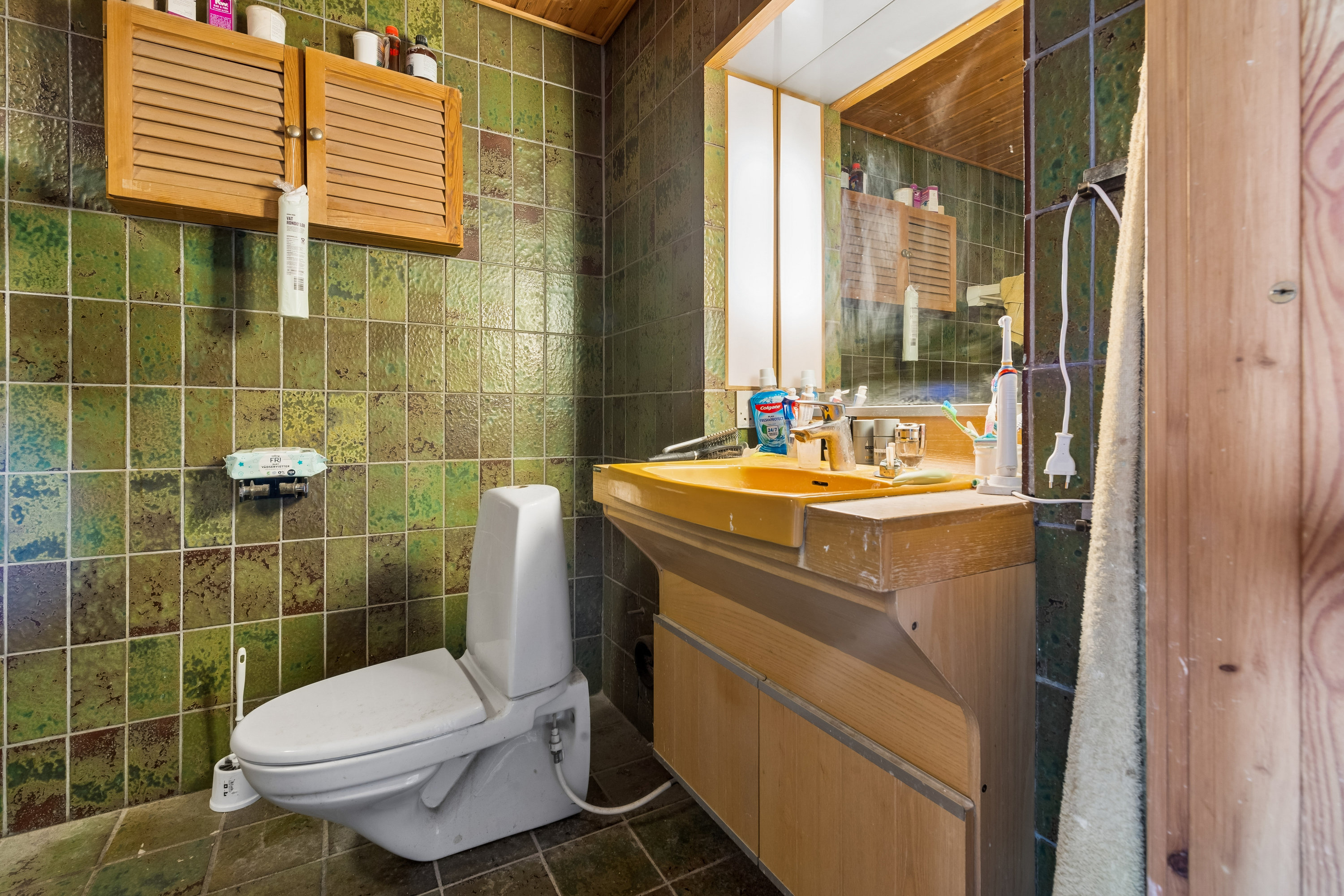 Fremhævet badeværelse billede i fuldskærmstilstand. Billede af Sankt Mikkels Alle 43, 2630 Taastrup