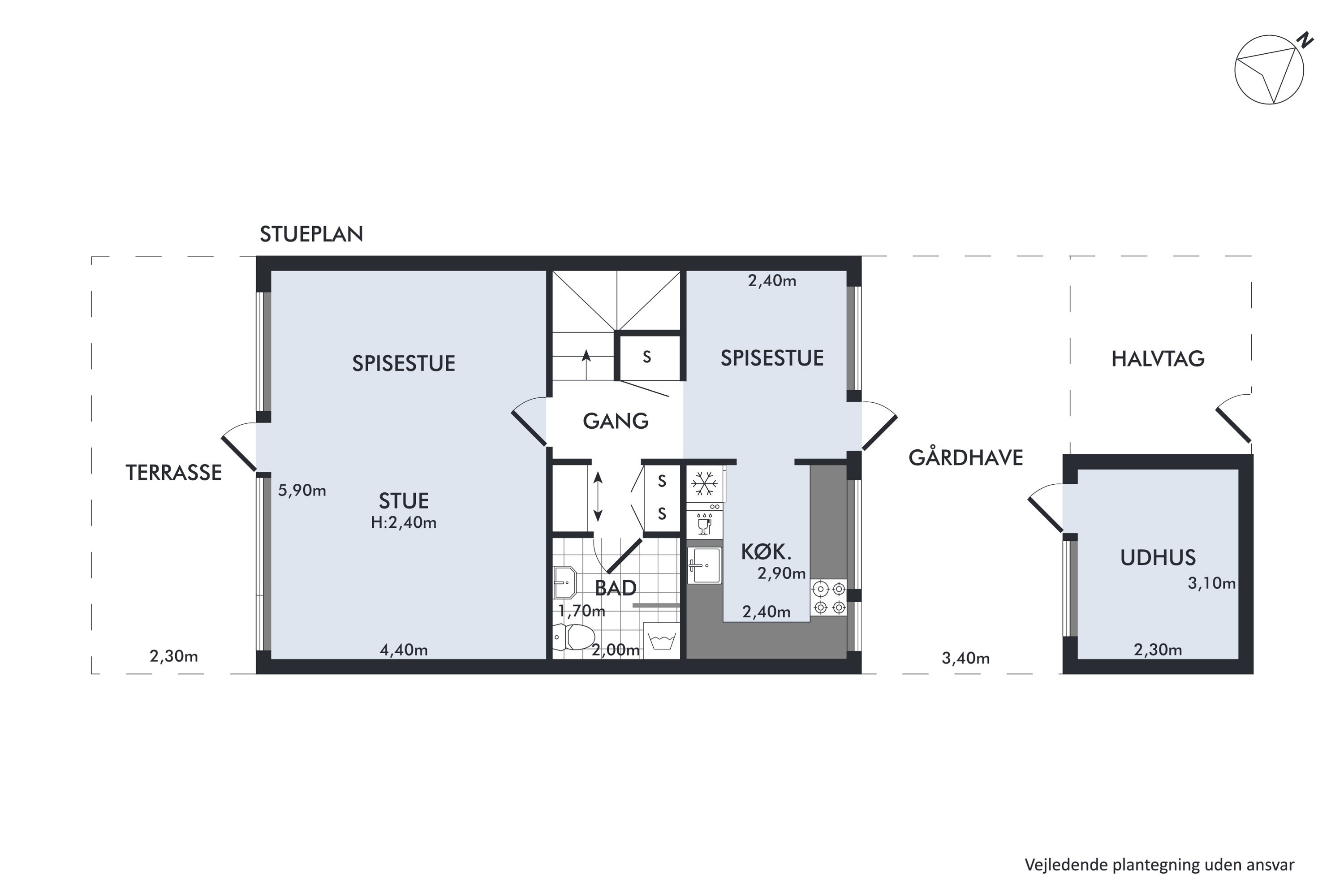 Plantegninger billede af Sankt Mikkels Alle 43, 2630 Taastrup