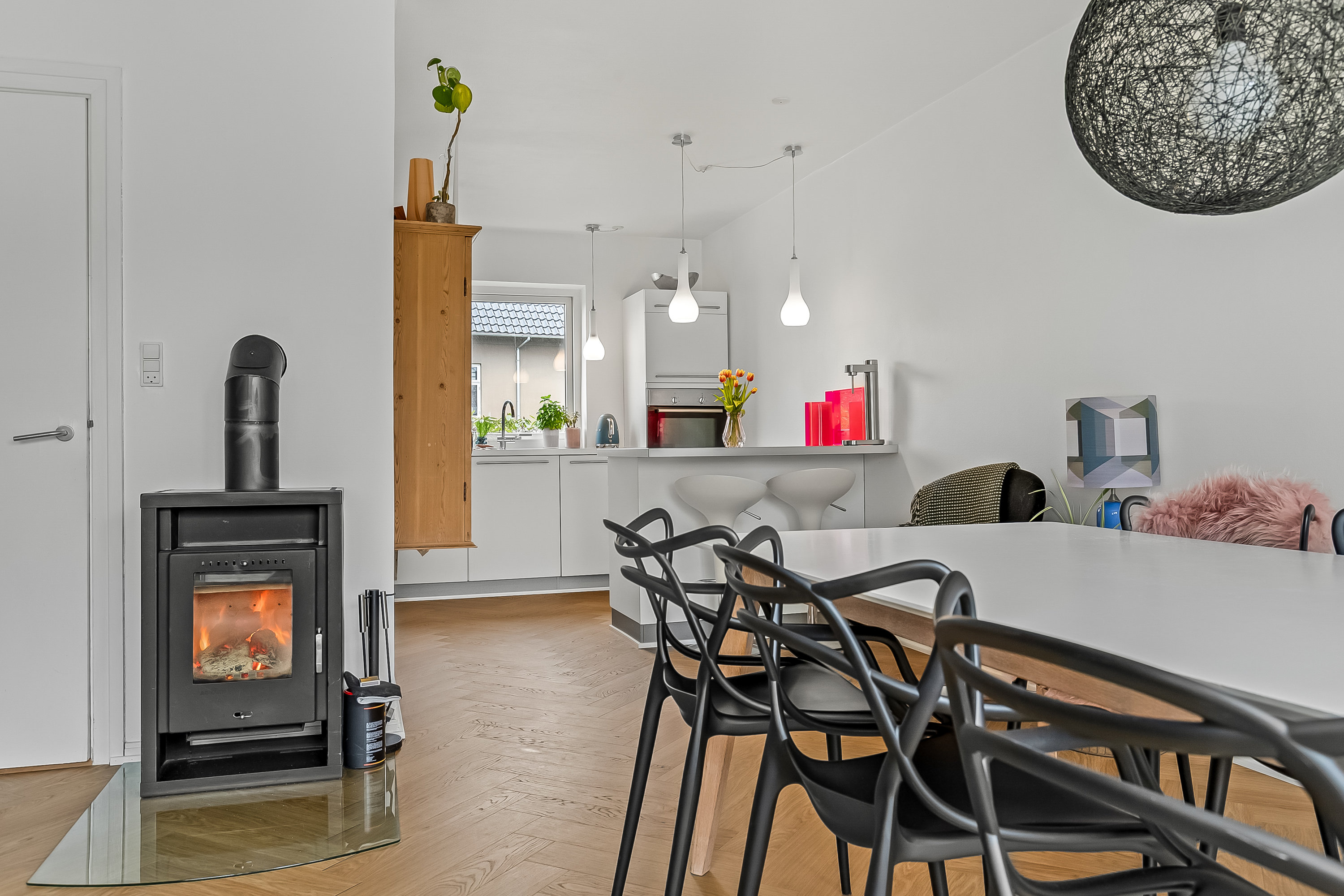 Fremhævet køkken billede i fuldskærmstilstand. Billede af Magnoliavej 13, 7100 Vejle