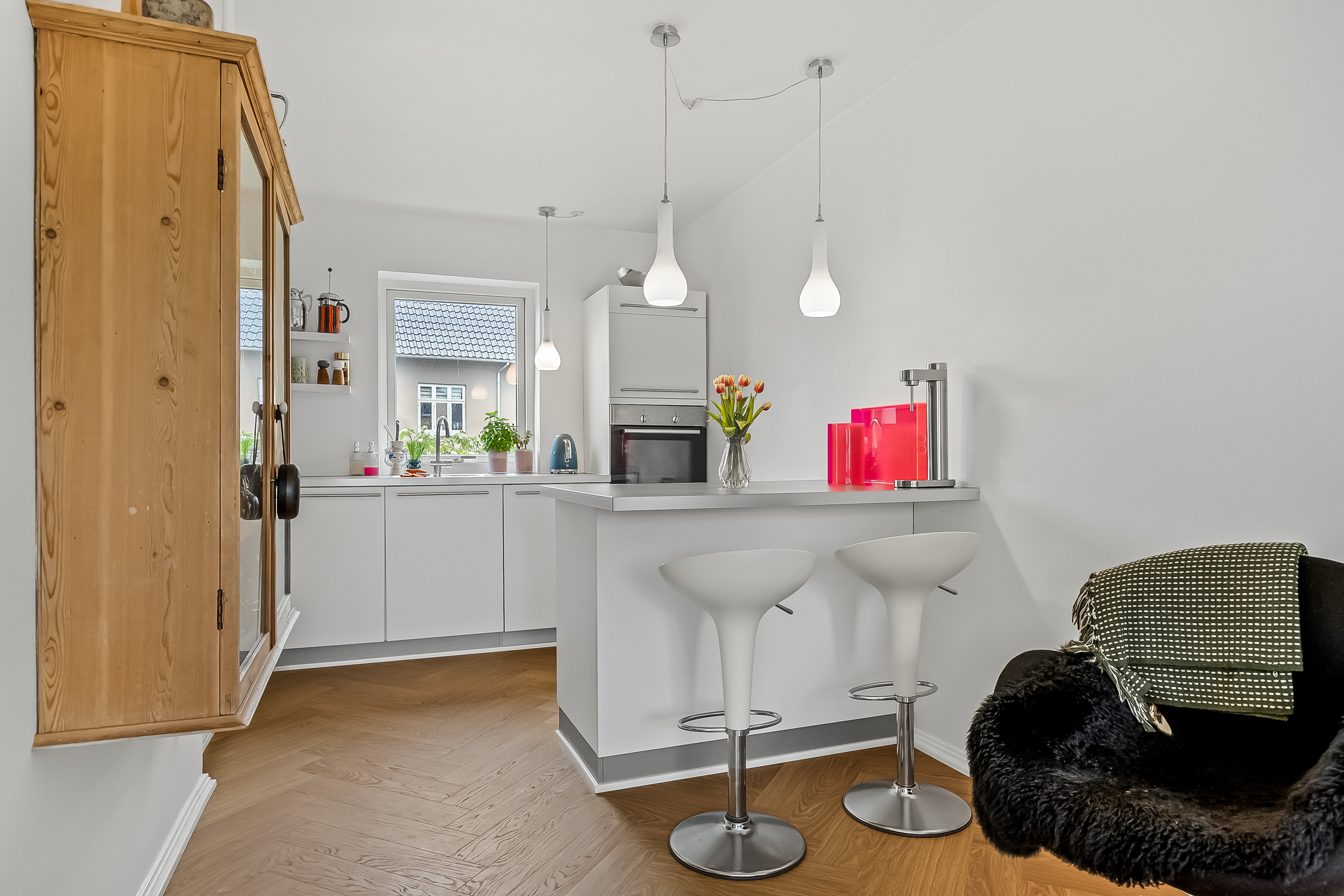 Fremhævet køkken billede i fuldskærmstilstand. Billede af Magnoliavej 13, 7100 Vejle