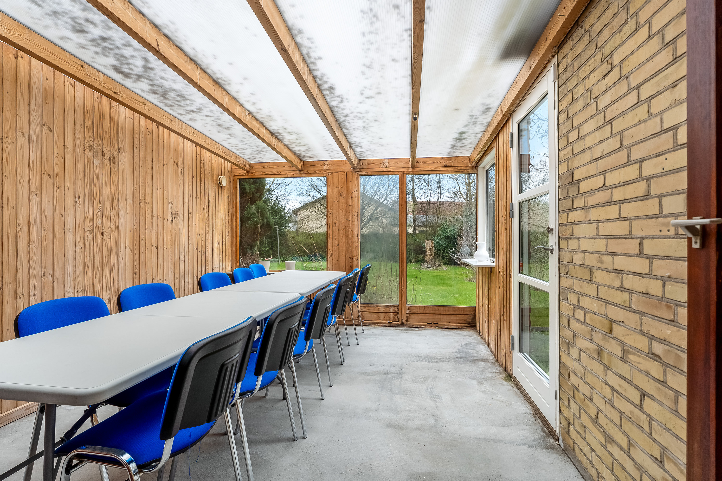 Fremhævet stue billede i fuldskærmstilstand. Billede af Præstevangen 1, 4983 Dannemare