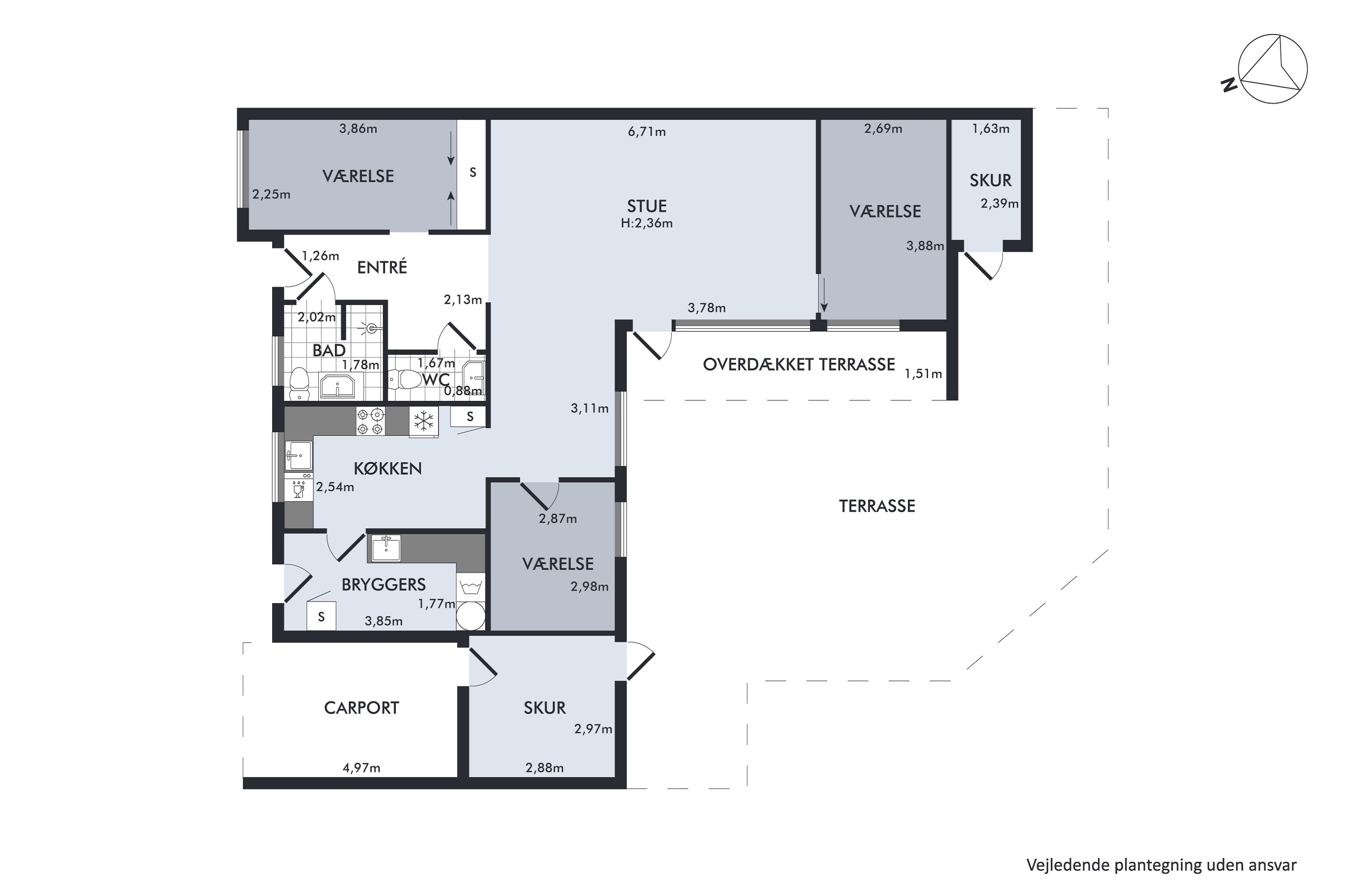 Plantegninger billede af Lille Rugbjerg Vej 85, Anderup, 5270 Odense N