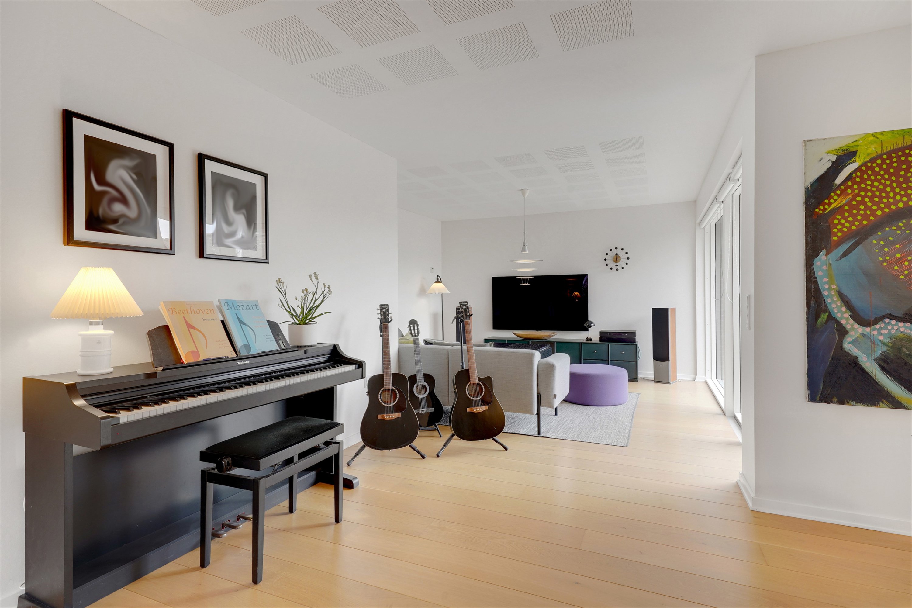 Fremhævet spisestue billede i fuldskærmstilstand. Billede af Skovbakken 31, 6715 Esbjerg N