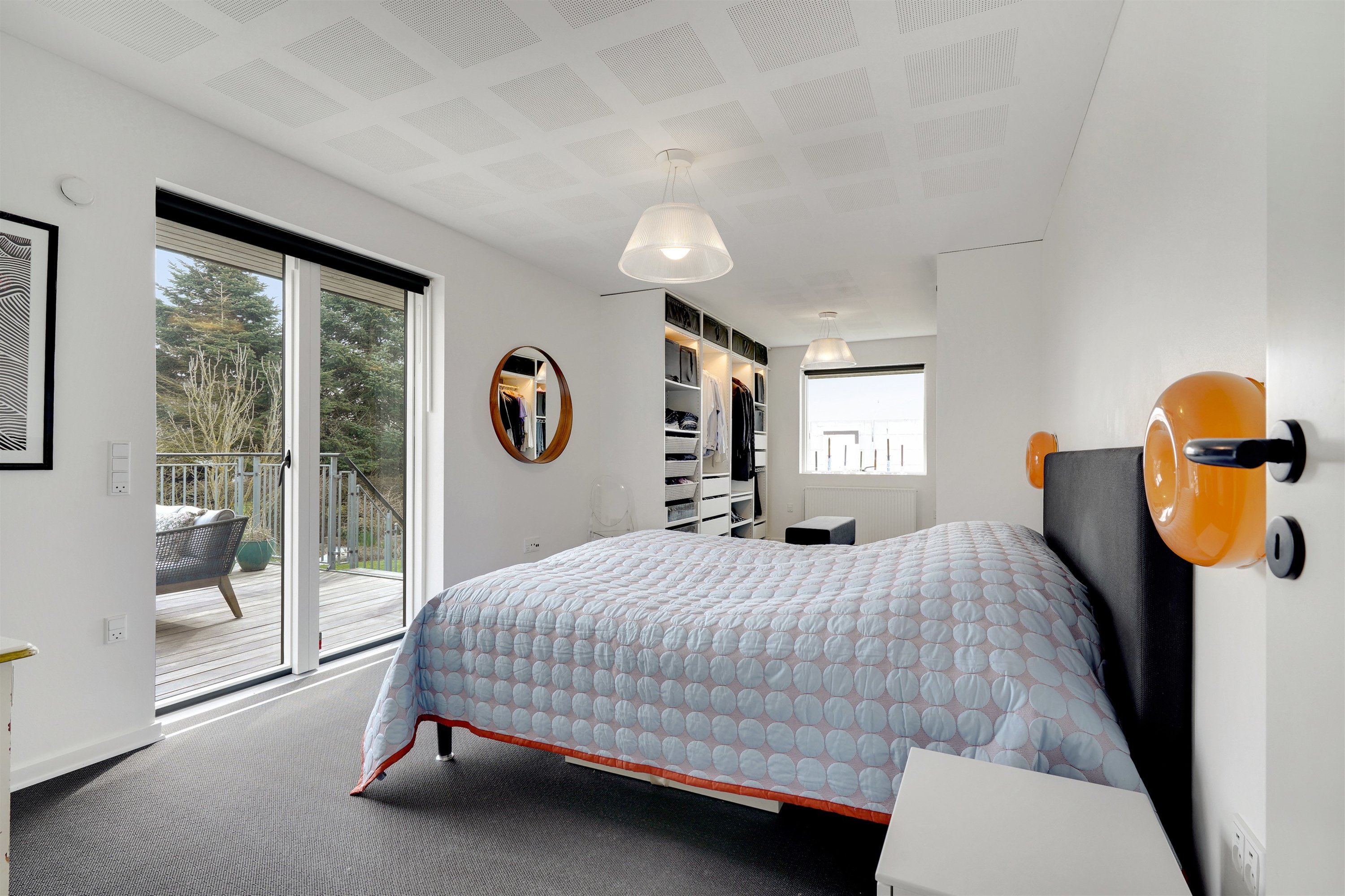 Fremhævet soveværelse billede i fuldskærmstilstand. Billede af Skovbakken 31, 6715 Esbjerg N