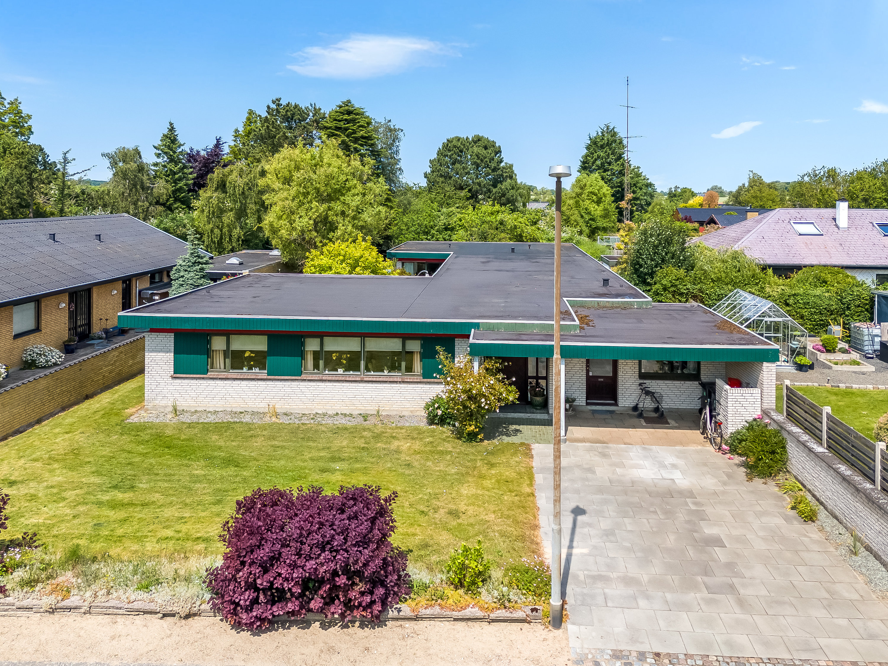 Villa: Mastefoto på Valmuevej 11, 4900 Nakskov