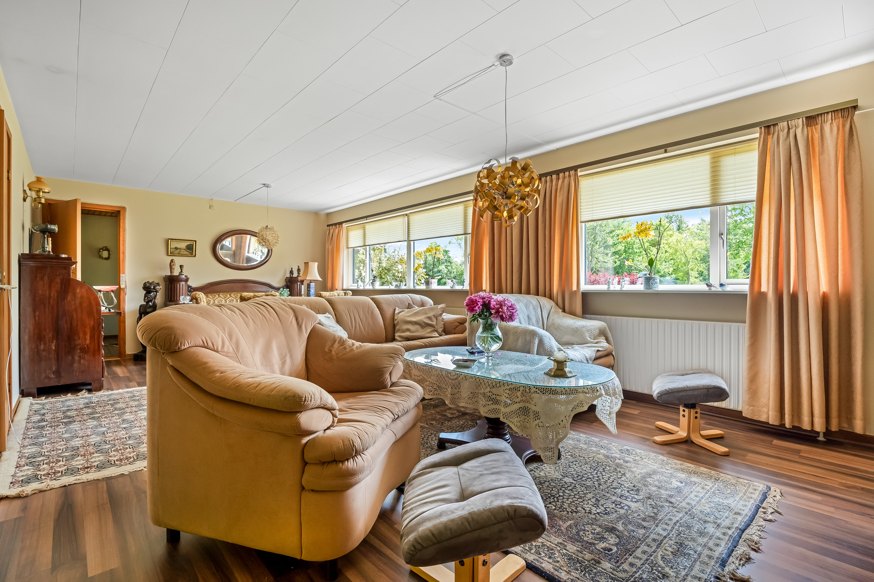 Fremhævet stue billede i fuldskærmstilstand. Billede af Valmuevej 11, 4900 Nakskov