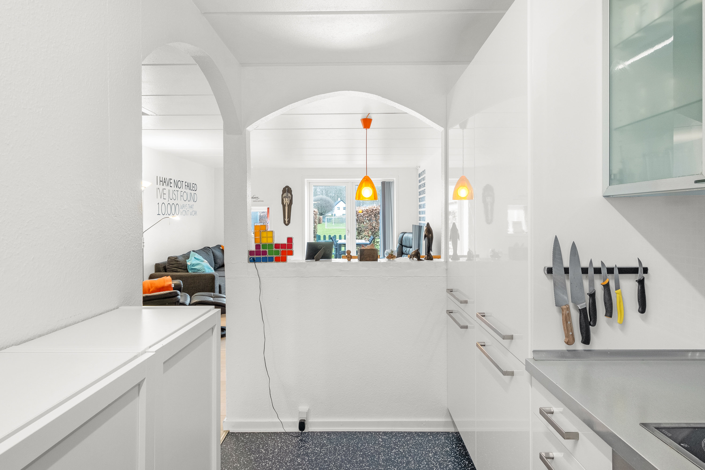 Fremhævet køkken billede i fuldskærmstilstand. Billede af Vestre Havevej 42, 8520 Lystrup