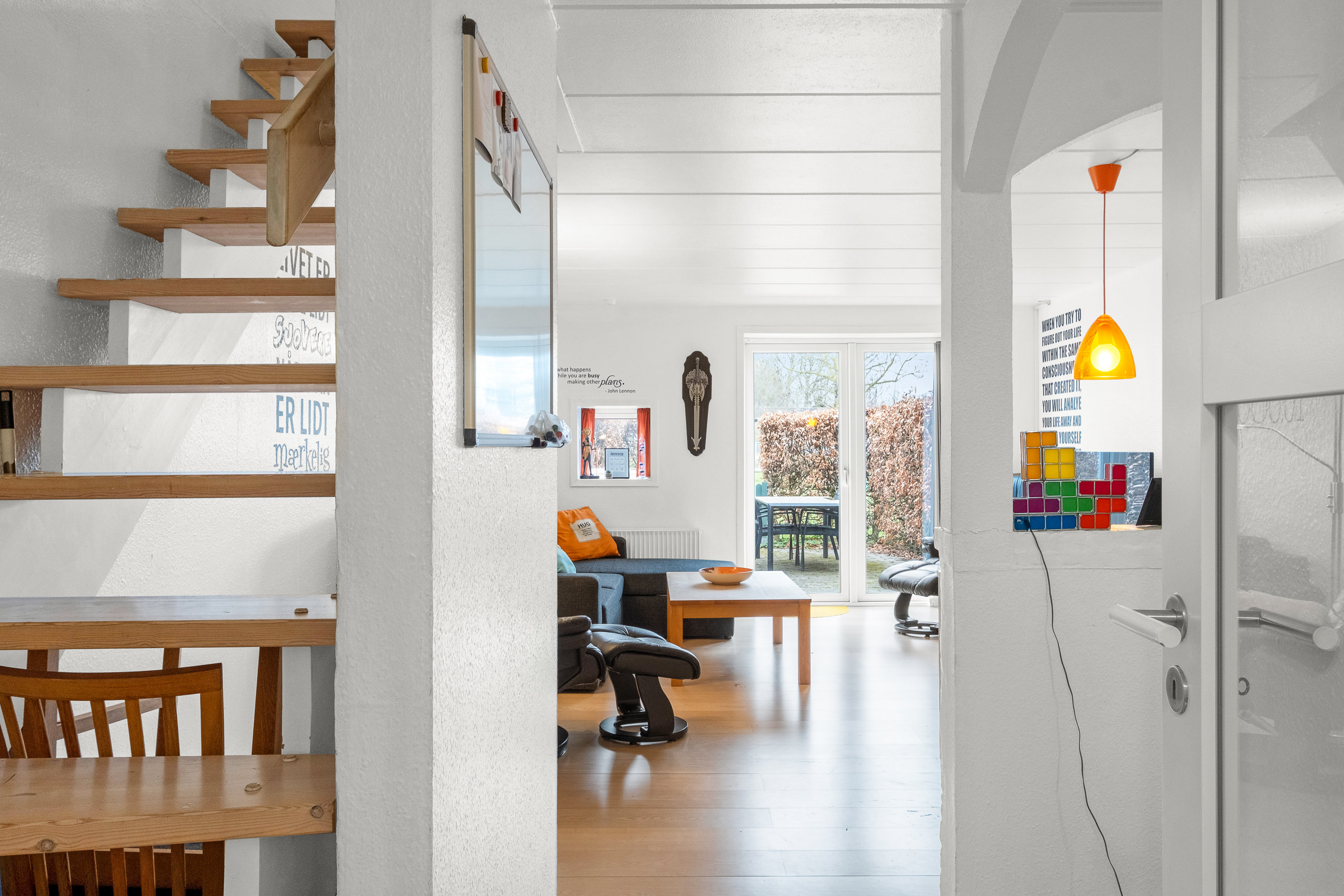 Fremhævet trappe billede i fuldskærmstilstand. Billede af Vestre Havevej 42, 8520 Lystrup