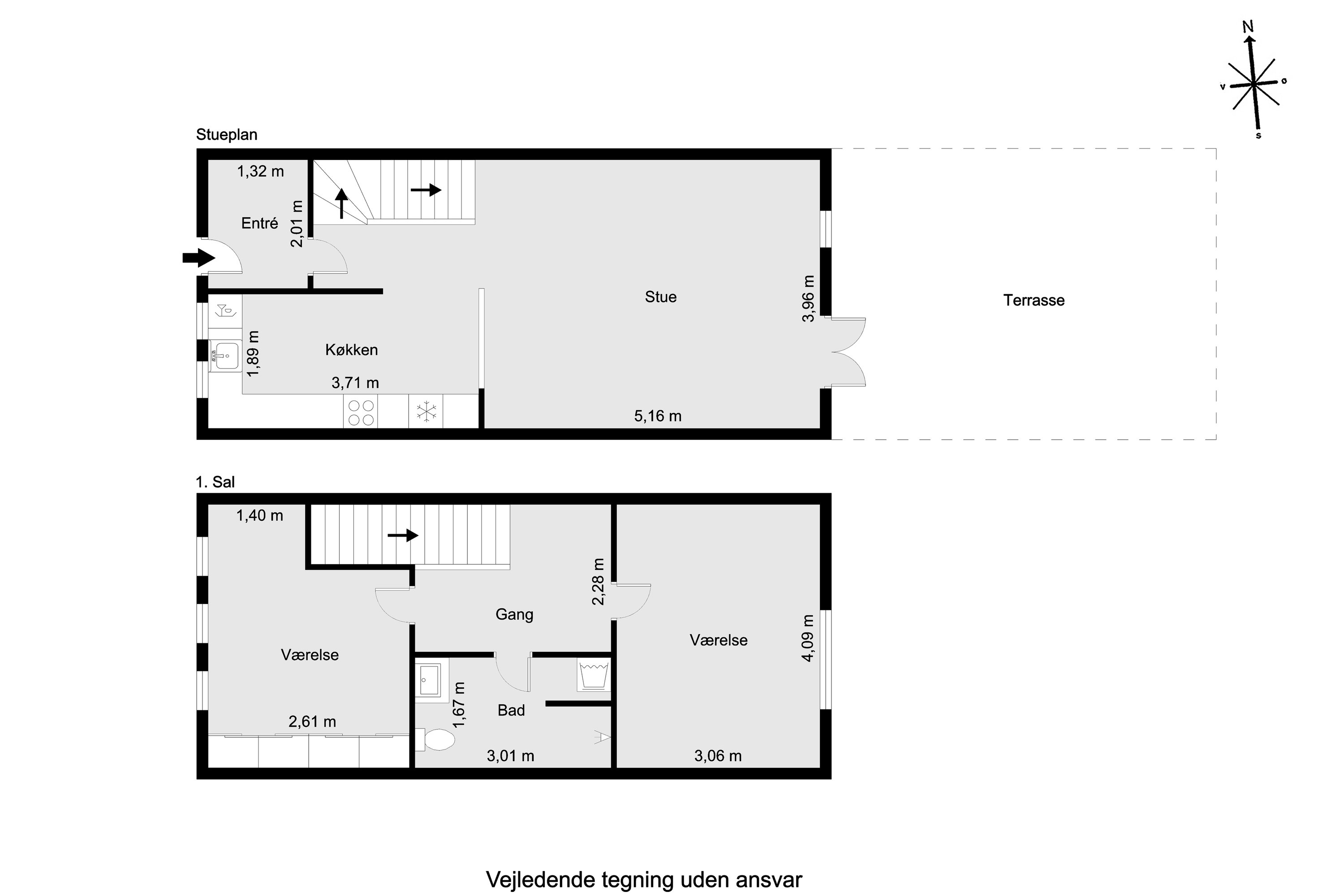 Plantegninger billede af Vestre Havevej 42, 8520 Lystrup