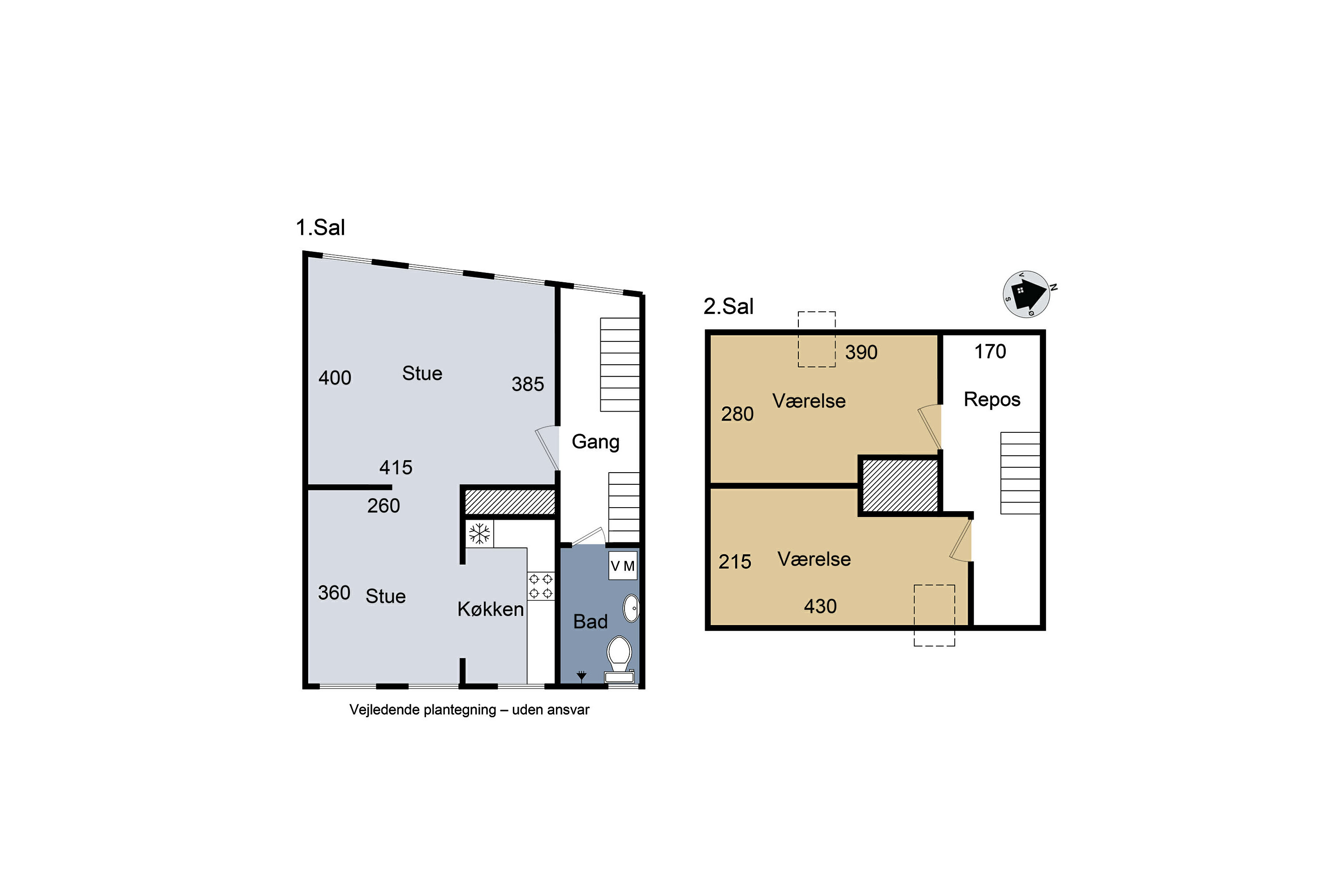 Plantegninger billede af Skibbrogade 28B, 4400 Kalundborg