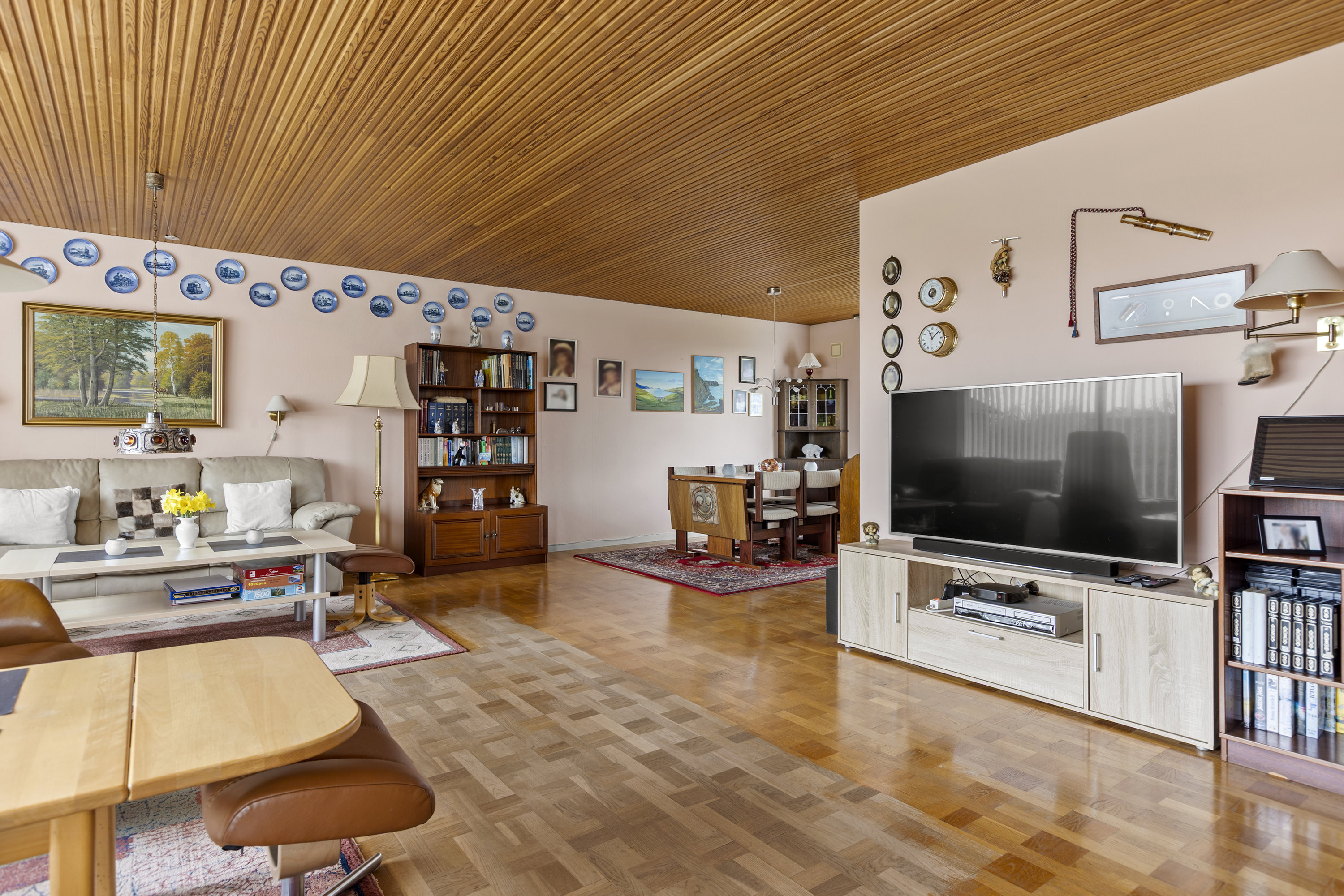 Fremhævet stue billede i fuldskærmstilstand. Billede af Rugvej 5, 4220 Korsør