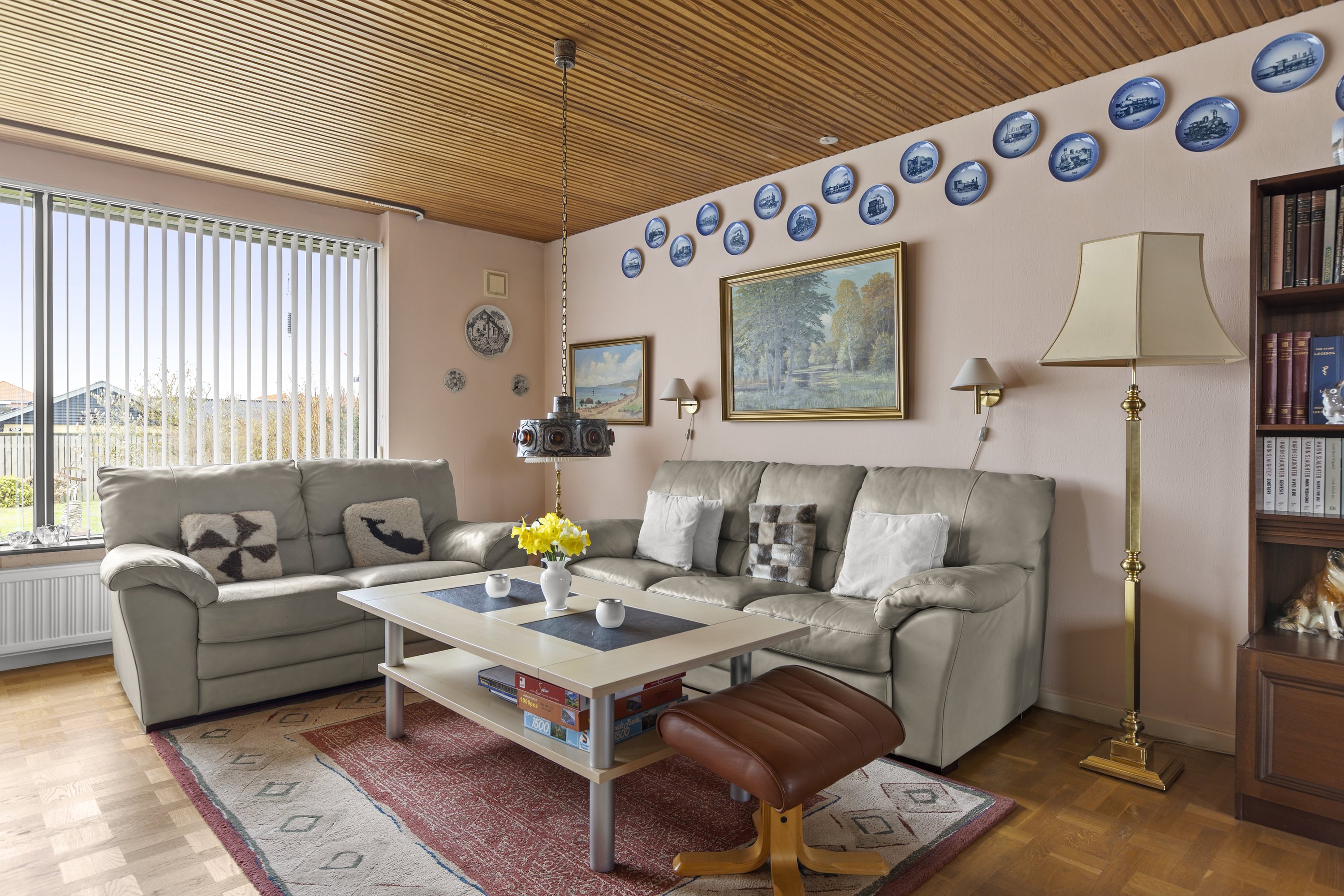 Fremhævet stue billede i fuldskærmstilstand. Billede af Rugvej 5, 4220 Korsør