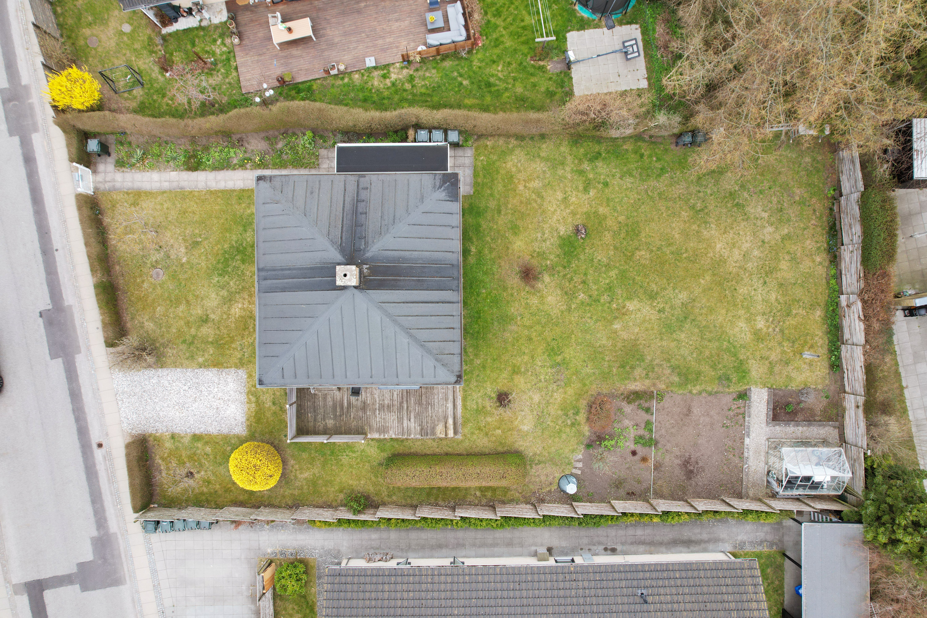 Fremhævet luftfoto billede i fuldskærmstilstand. Billede af Sydkærsvej 66, 2650 Hvidovre