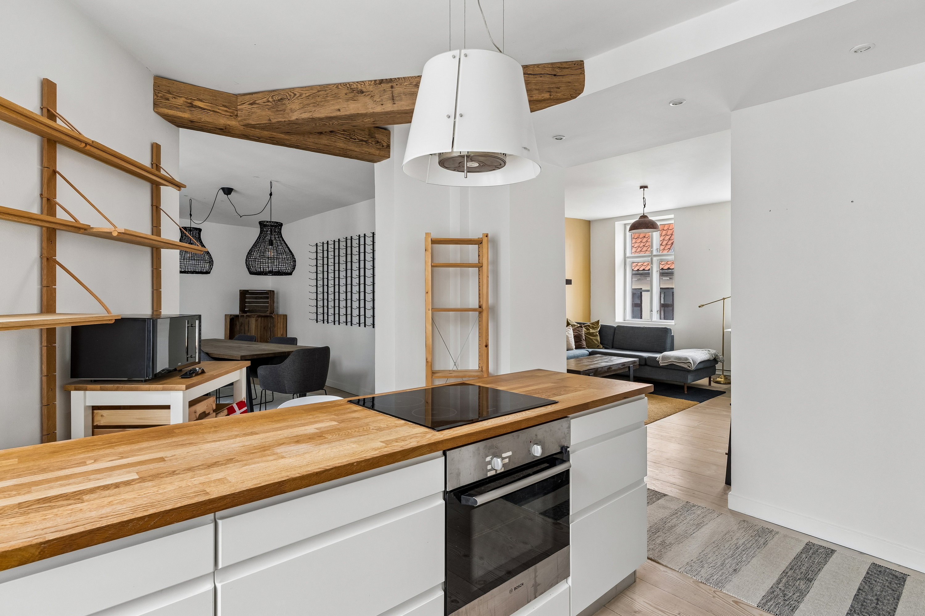 Fremhævet køkken billede i fuldskærmstilstand. Billede af Skindergade 27, 3. th., 1159 København K