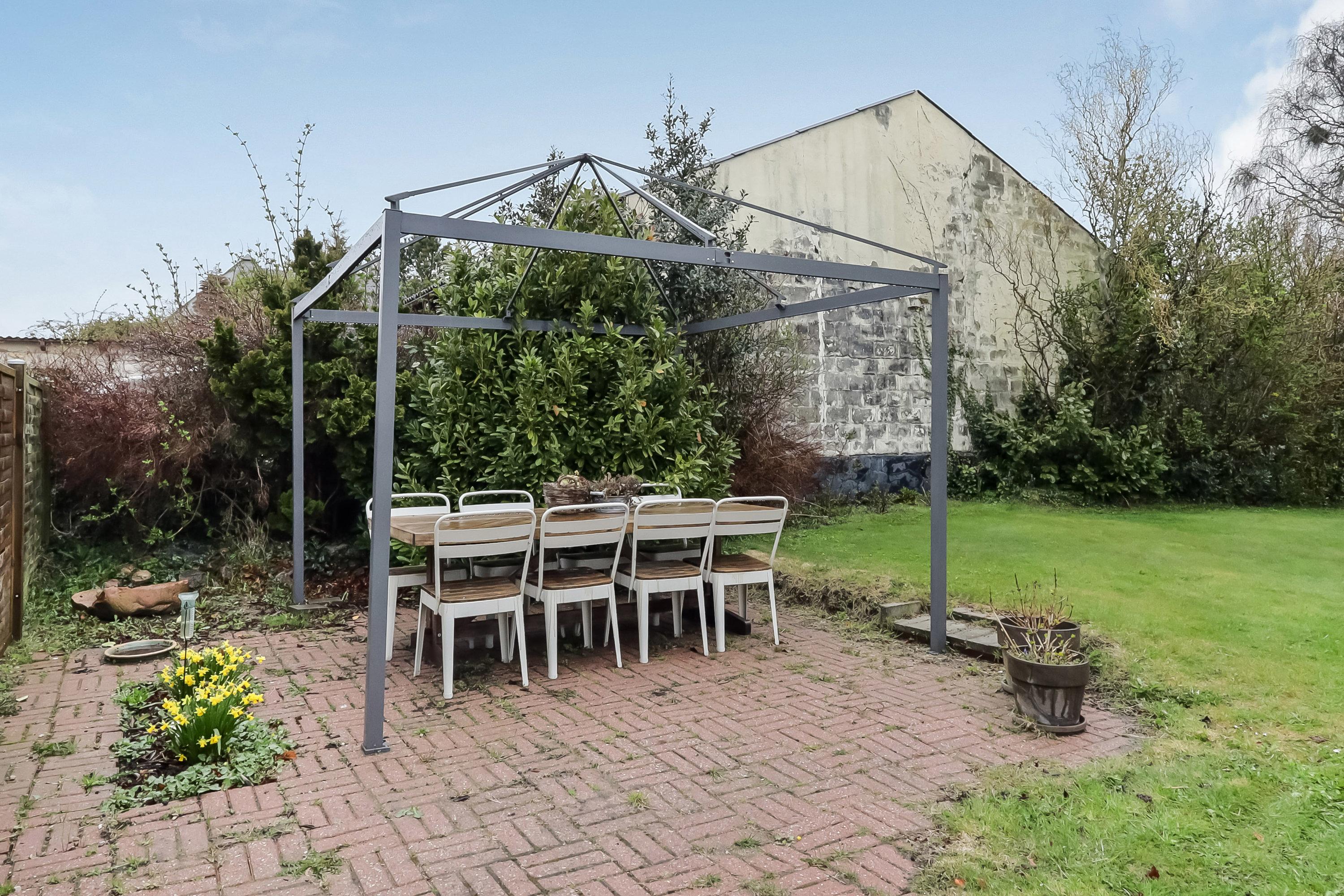 Fremhævet terrasse billede i fuldskærmstilstand. Billede af Østergade 10, 5881 Skårup Fyn