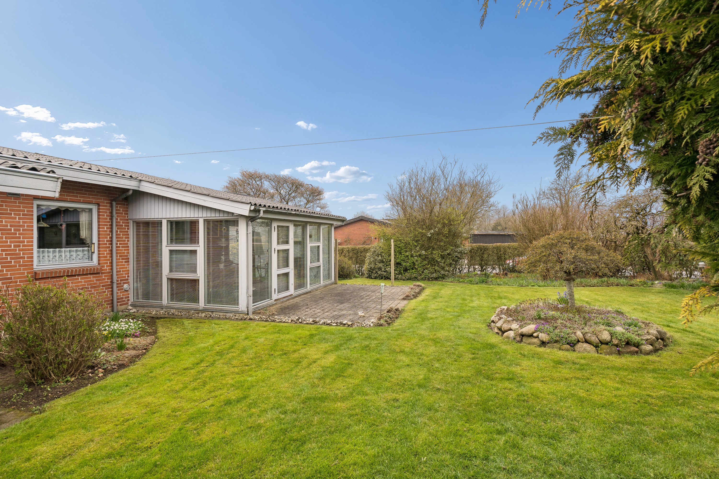 Fremhævet have billede i fuldskærmstilstand. Billede af Toftevænget 16, 8723 Løsning