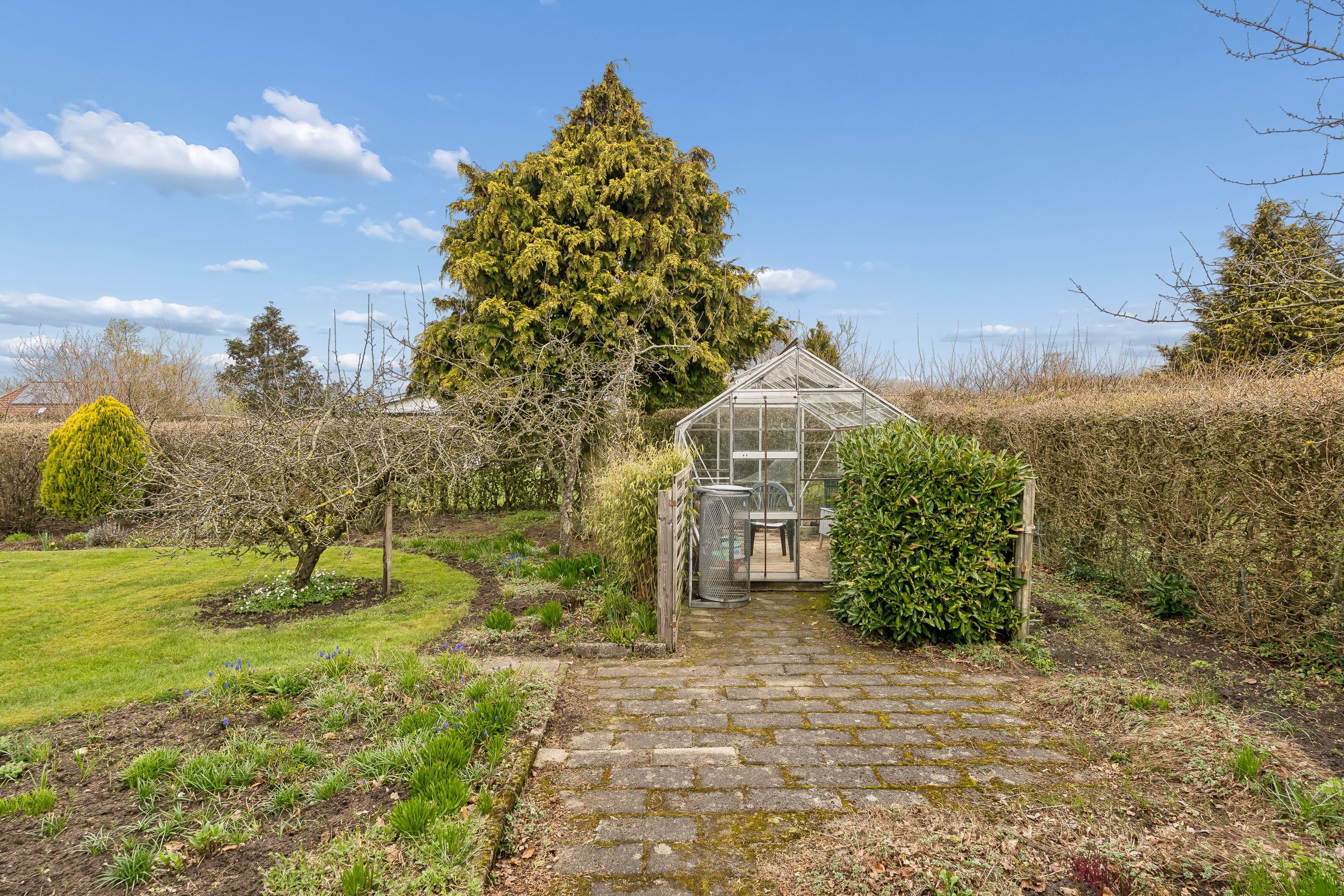 Fremhævet have billede i fuldskærmstilstand. Billede af Toftevænget 16, 8723 Løsning