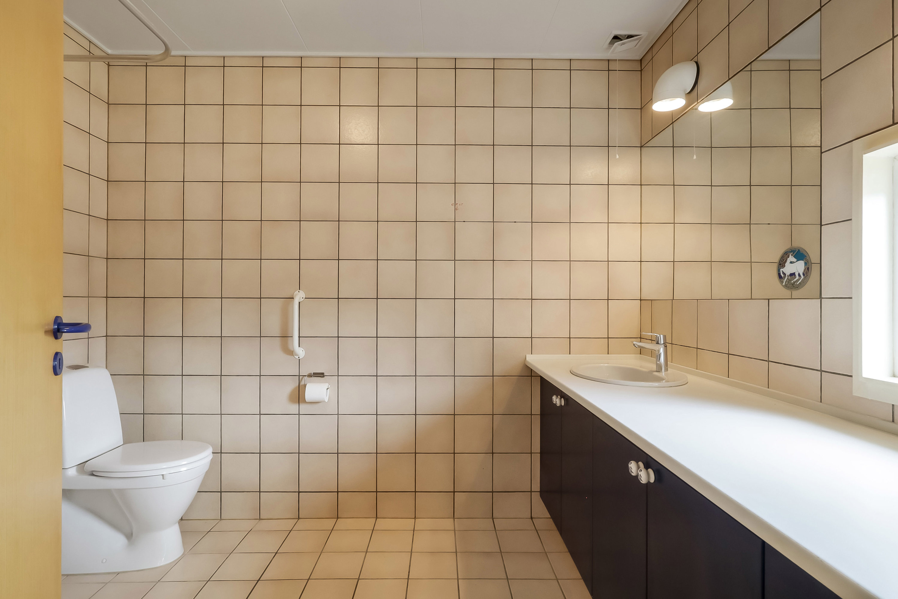 Fremhævet toilet billede i fuldskærmstilstand. Billede af Latyrusvænget 44, 5700 Svendborg