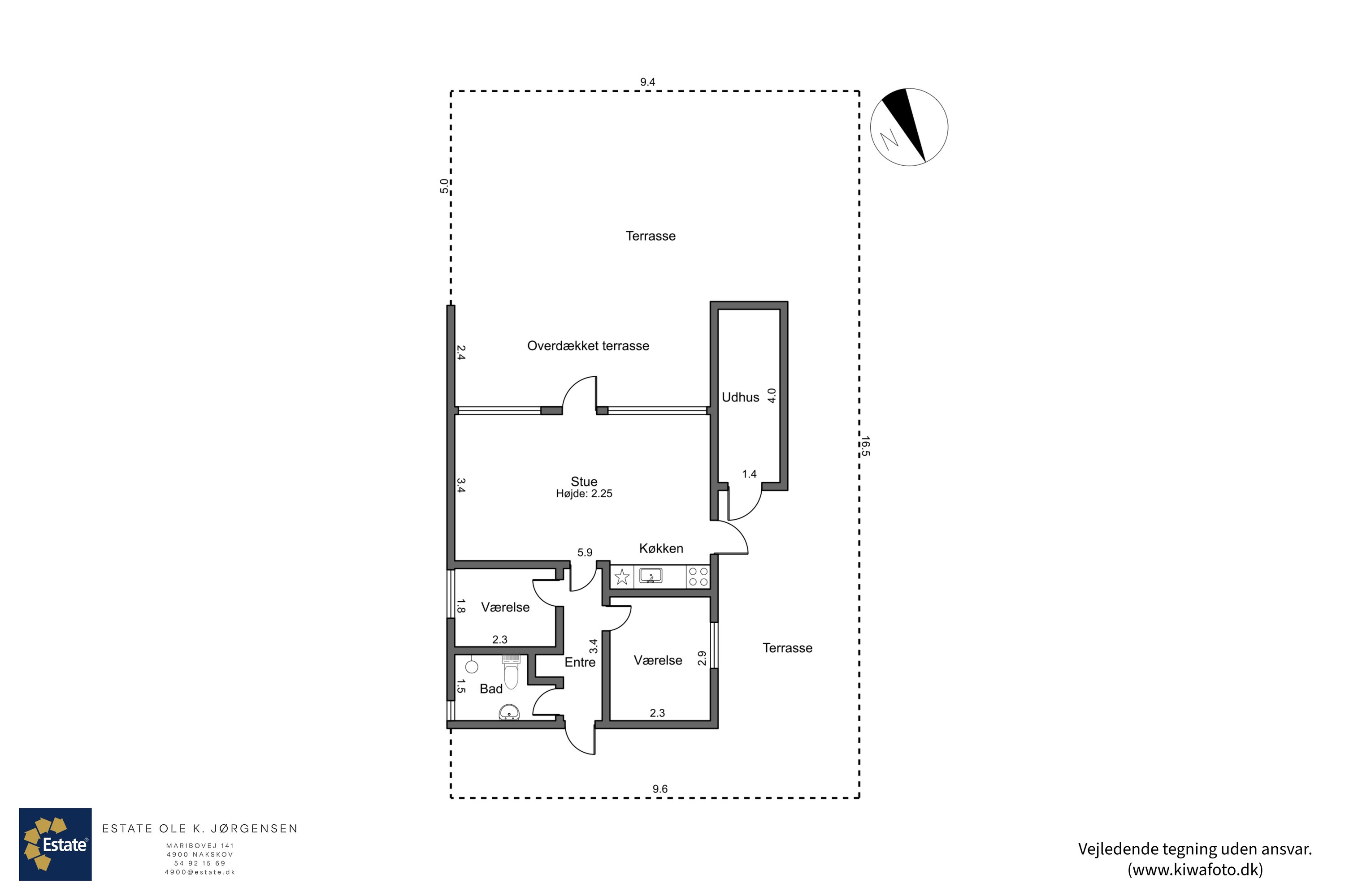 Plantegninger billede af Stubbegårdsparken 59, 4900 Nakskov
