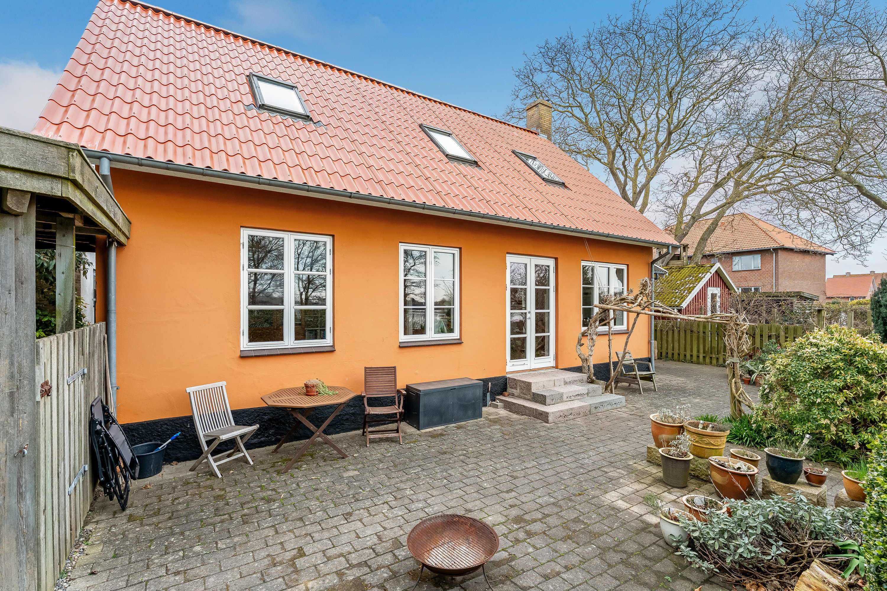 Fremhævet terrasse billede i fuldskærmstilstand. Billede af Nørresøgade 21, 4930 Maribo