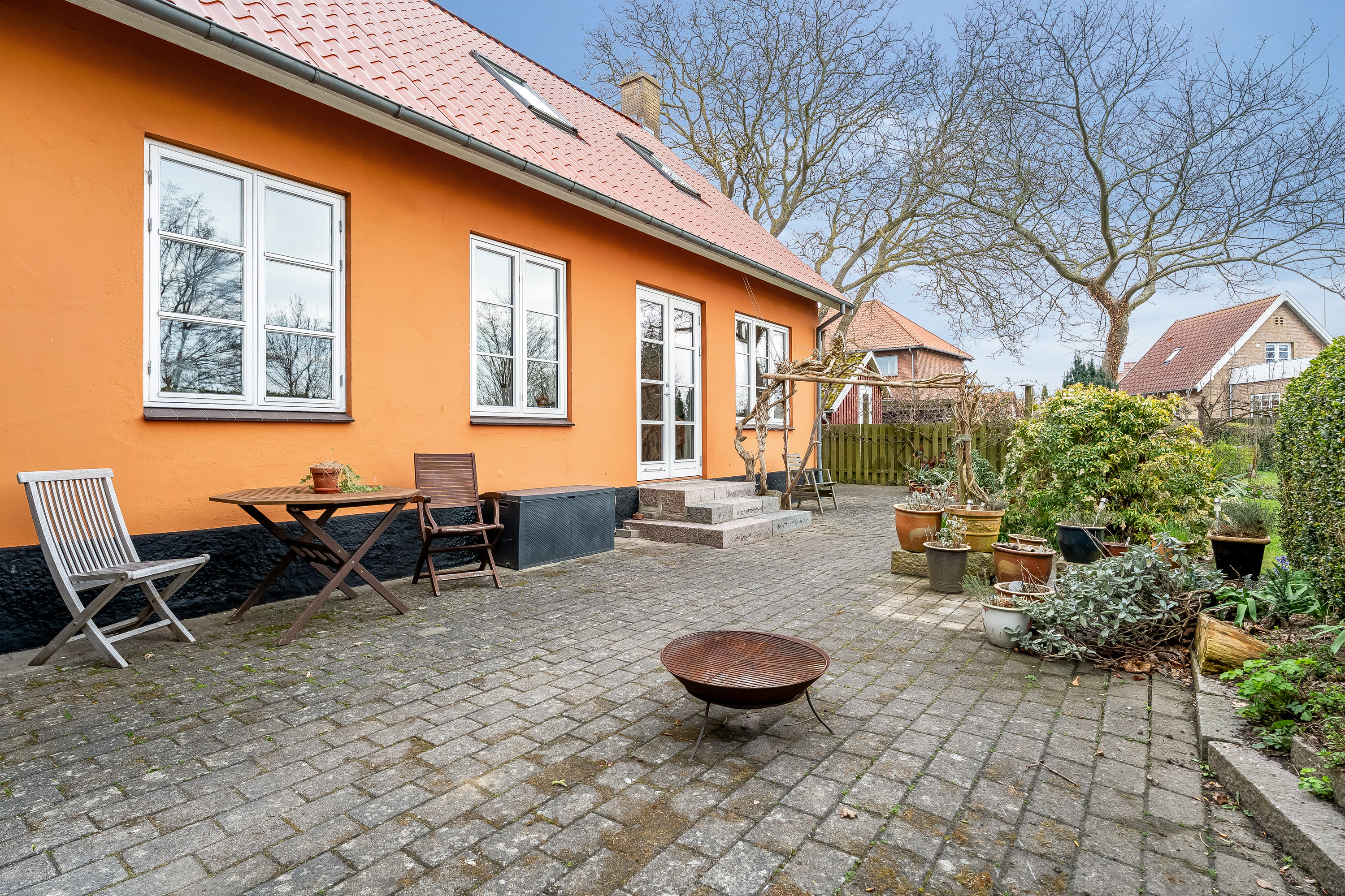 Fremhævet terrasse billede i fuldskærmstilstand. Billede af Nørresøgade 21, 4930 Maribo