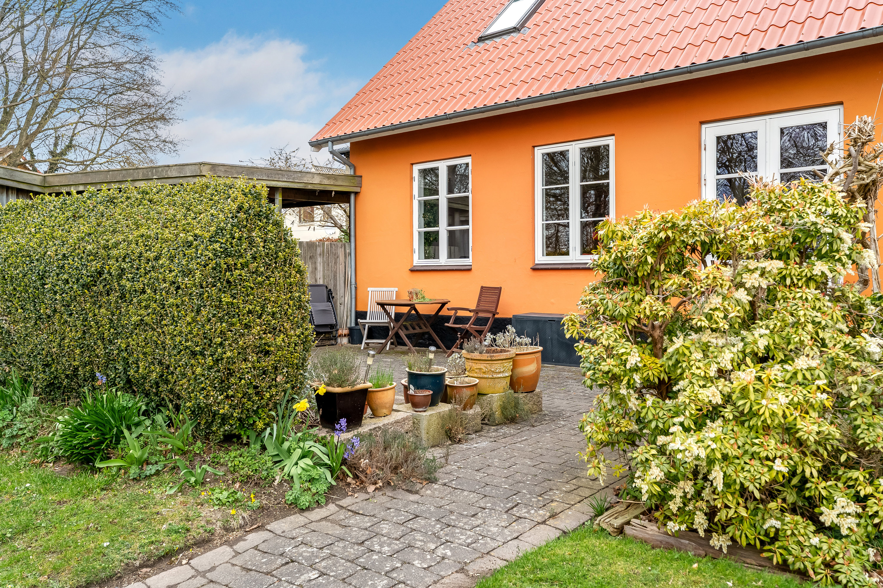 Fremhævet terrasse billede i fuldskærmstilstand. Billede af Nørresøgade 21, 4930 Maribo