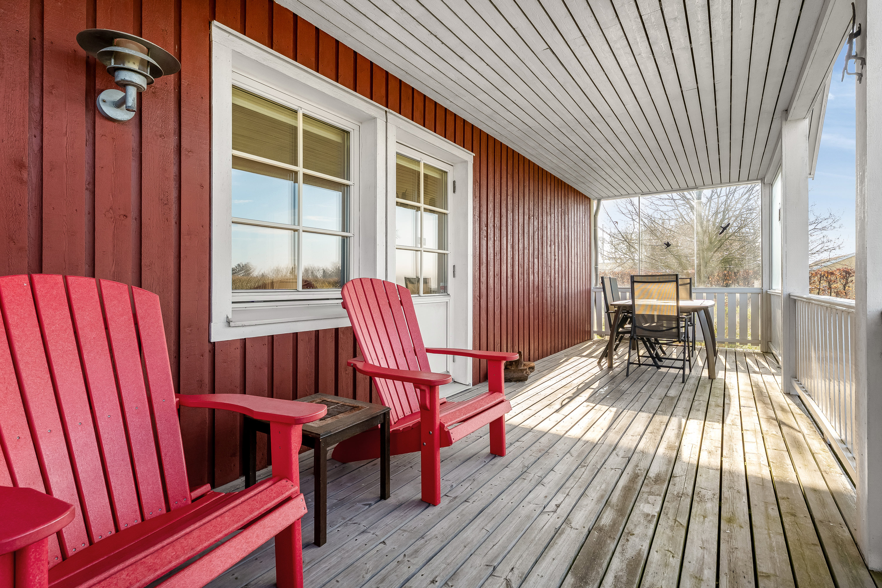 Fremhævet overdækket terrasse billede i fuldskærmstilstand. Billede af Wibolttsvej 3, 4863 Eskilstrup