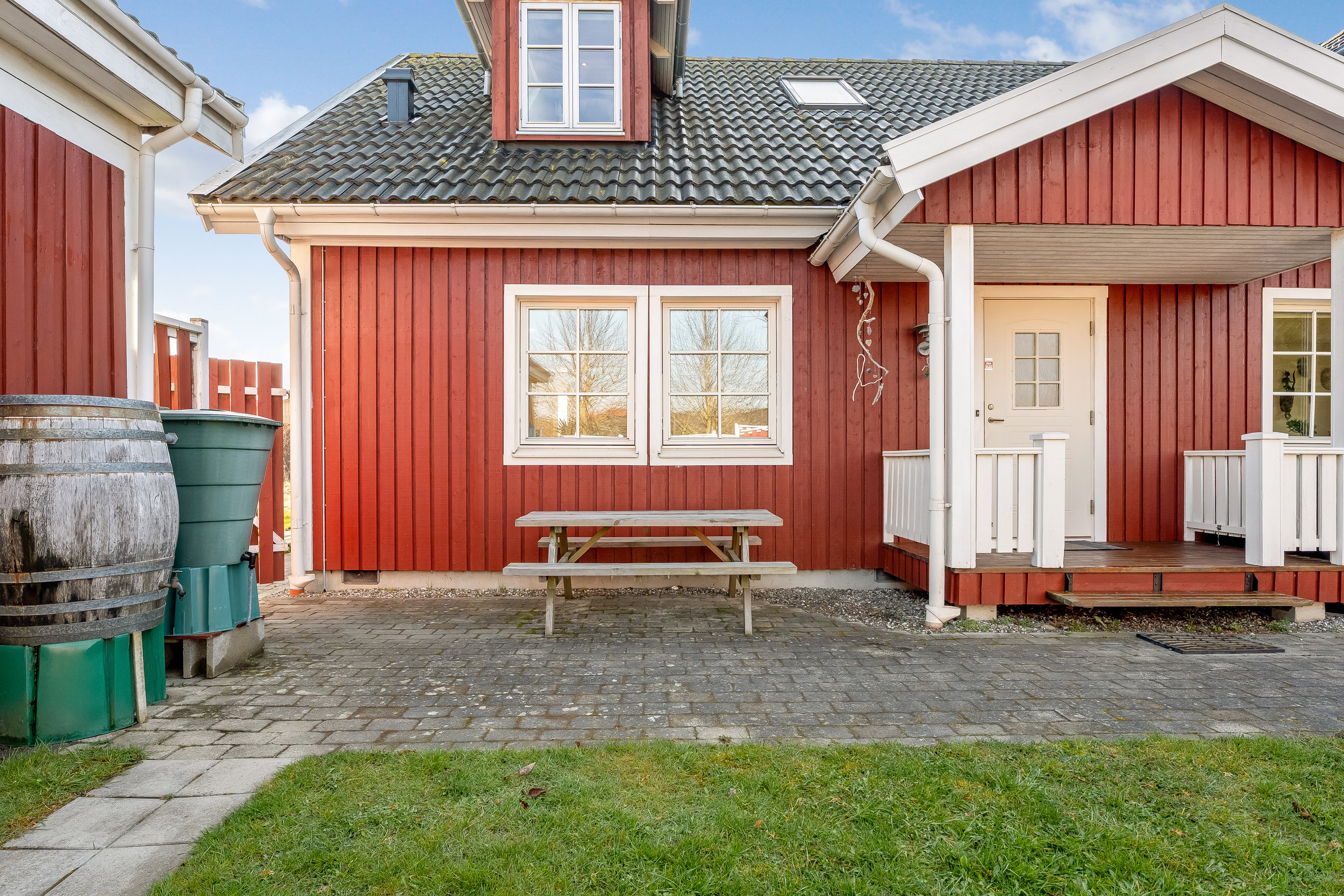 Fremhævet facade billede i fuldskærmstilstand. Billede af Wibolttsvej 3, 4863 Eskilstrup