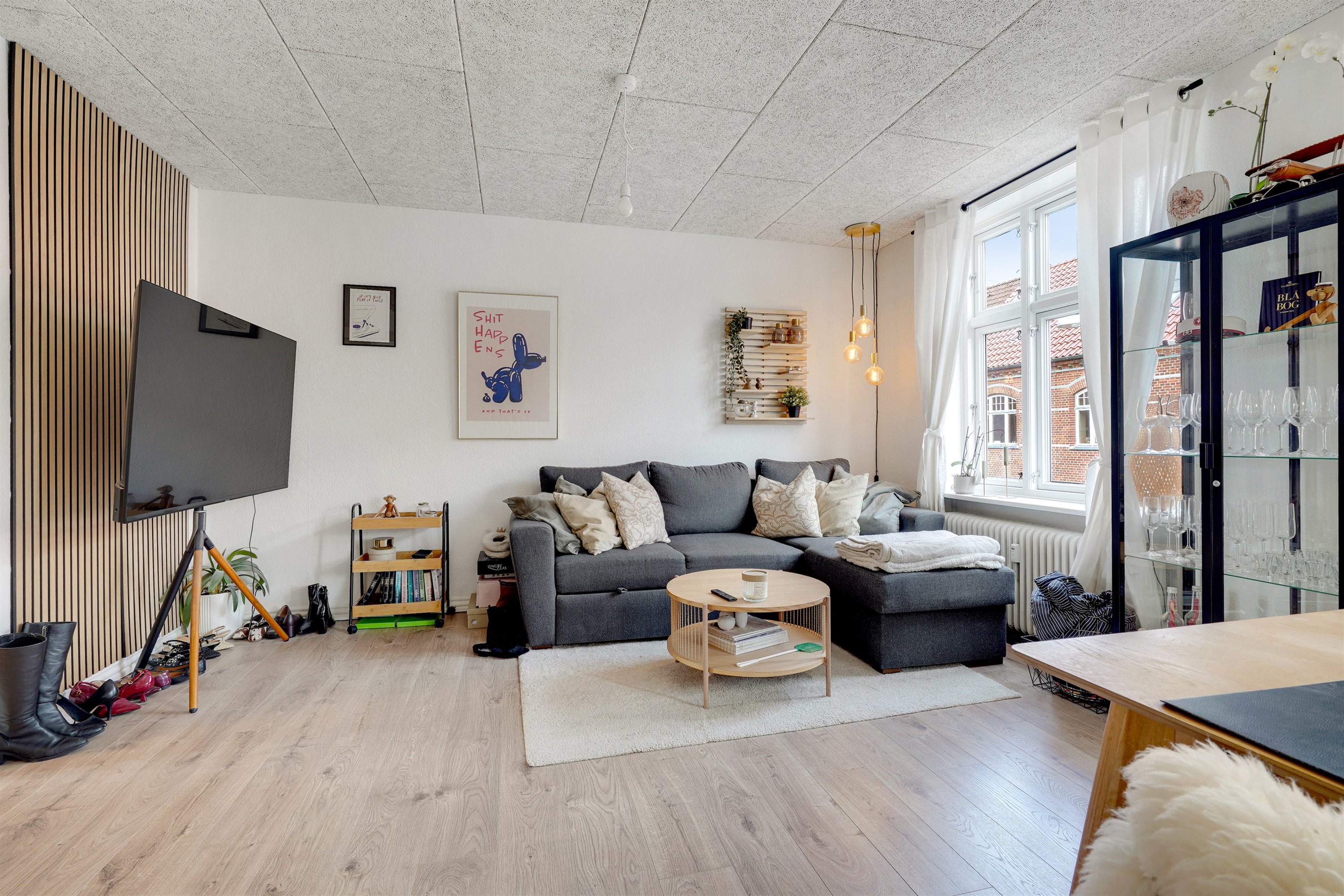 Fremhævet stue billede i fuldskærmstilstand. Billede af Willemoesgade 34, 1. tv., 6700 Esbjerg