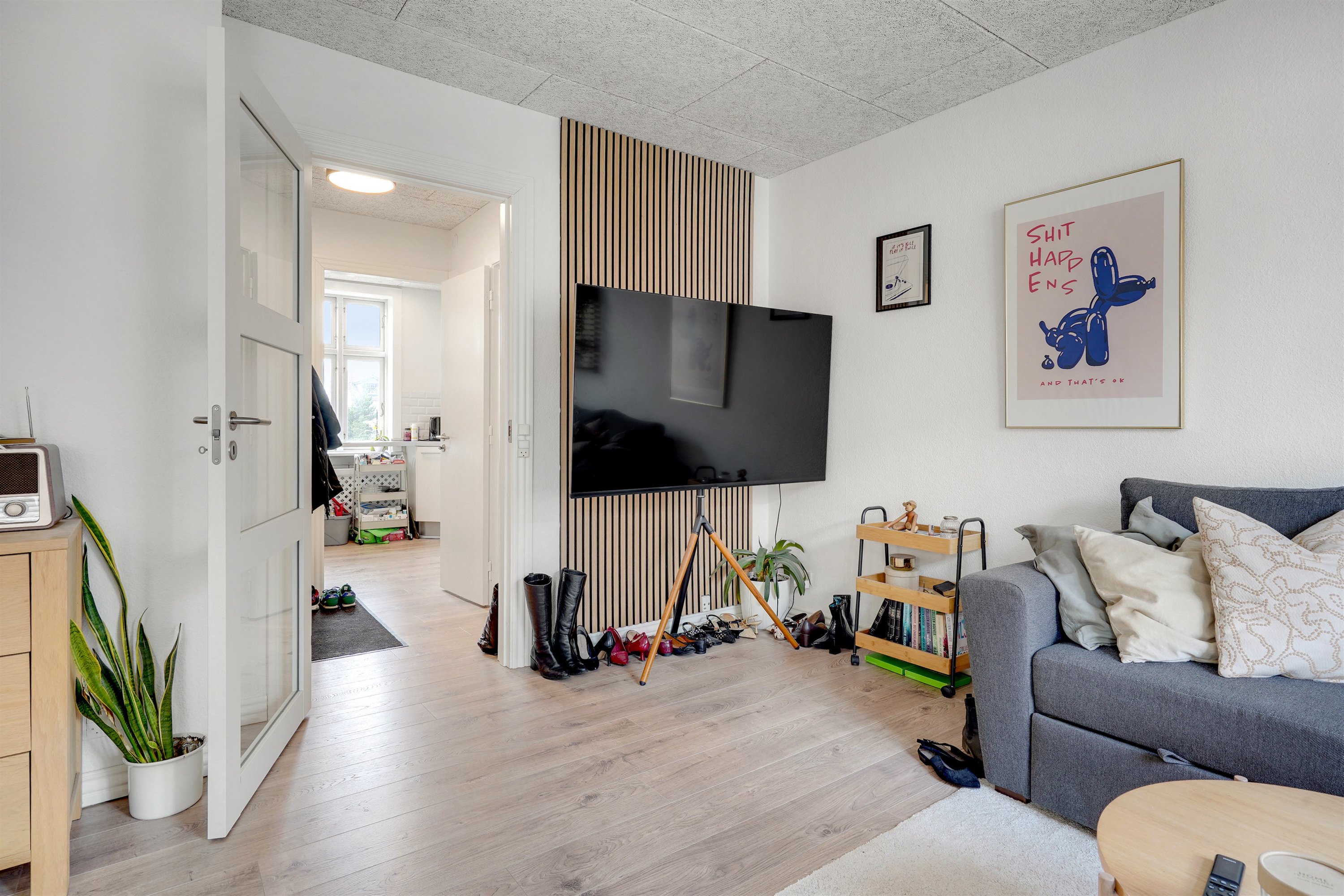 Fremhævet stue billede i fuldskærmstilstand. Billede af Willemoesgade 34, 1. tv., 6700 Esbjerg