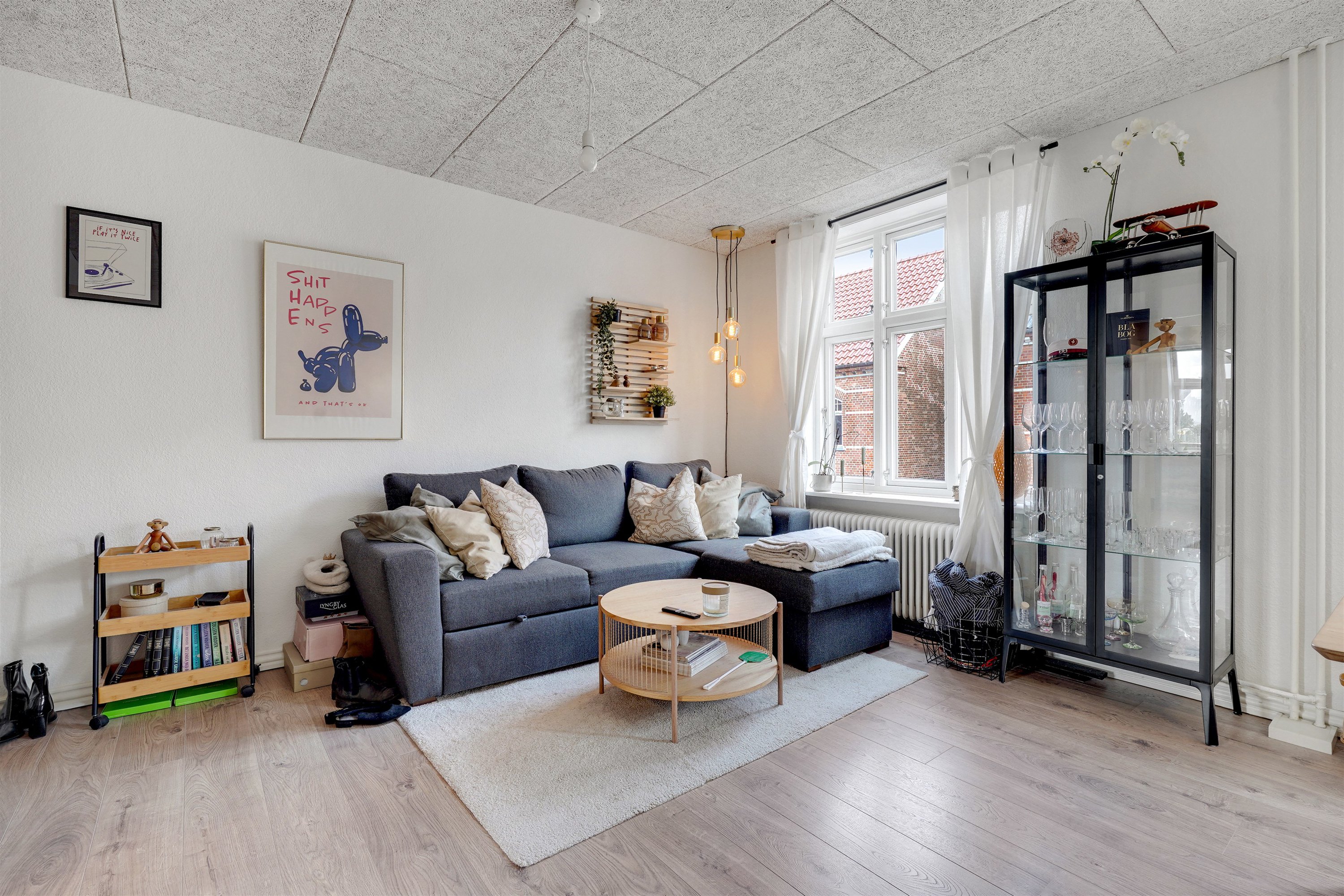 Fremhævet stue billede i fuldskærmstilstand. Billede af Willemoesgade 34, 1. tv., 6700 Esbjerg