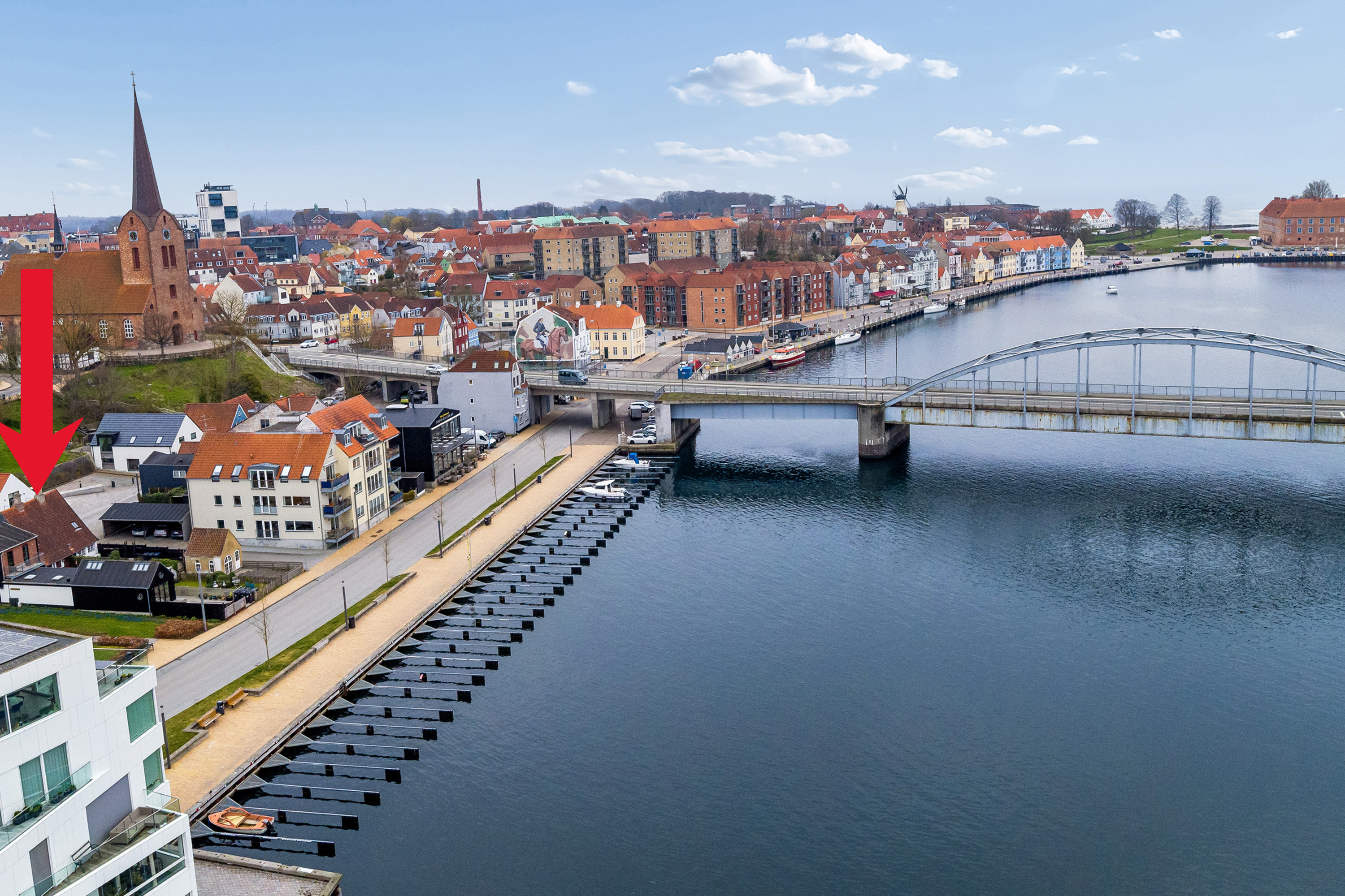 Fremhævet udsigt billede i fuldskærmstilstand. Billede af Havbogade 47, 6400 Sønderborg