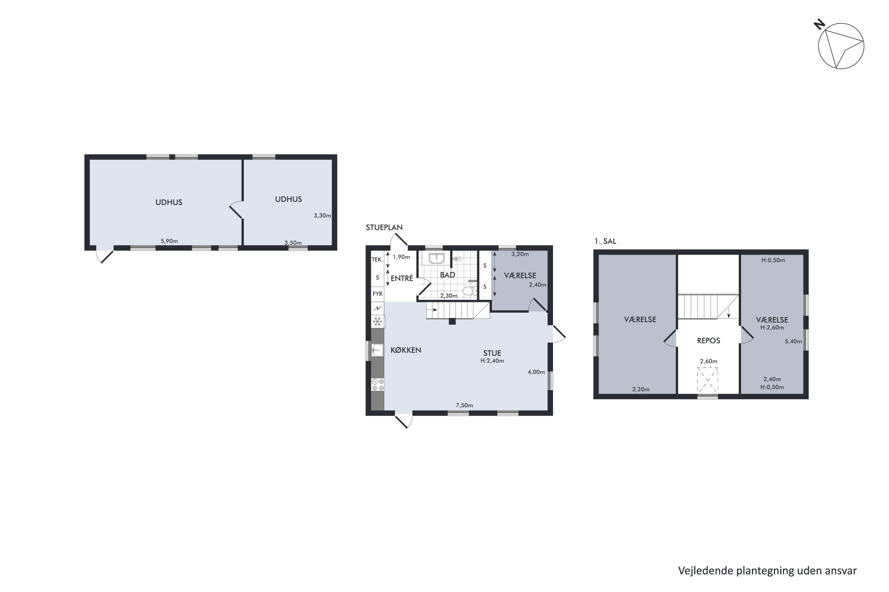 Plantegninger billede af Enghavegårdsvej 21, Sengeløse, 2630 Taastrup