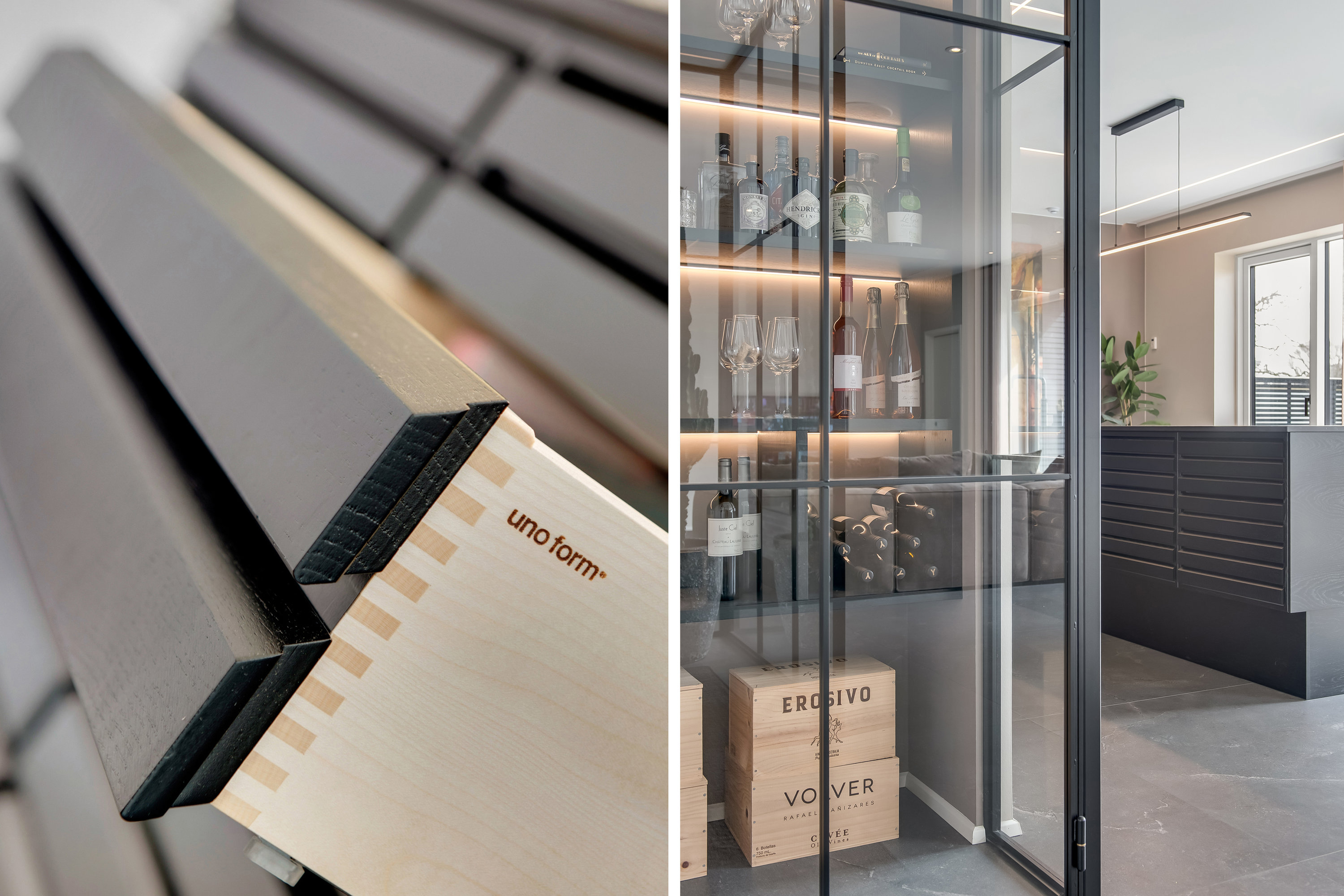 Fremhævet køkken alrum billede i fuldskærmstilstand. Billede af Lyngbakken 18, 7500 Holstebro