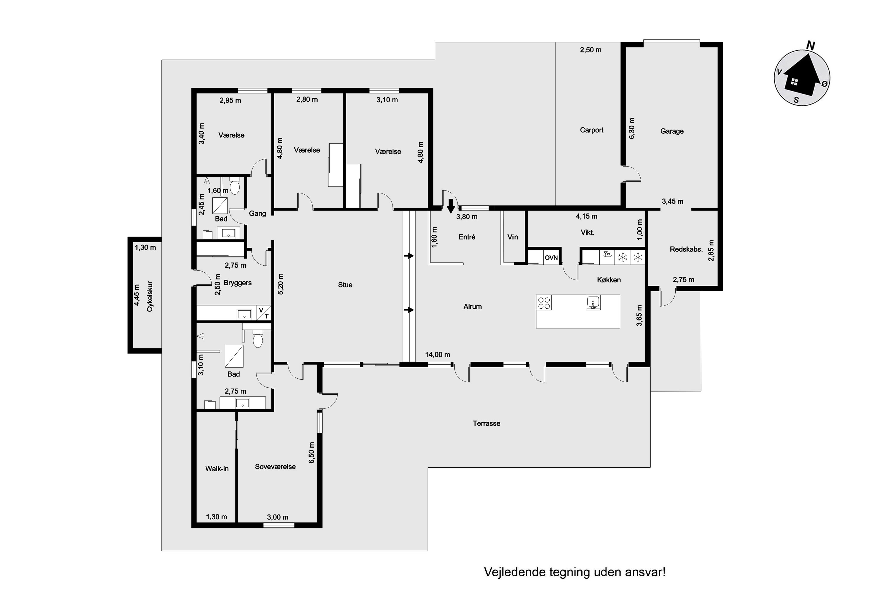 Plantegninger billede af Lyngbakken 18, 7500 Holstebro